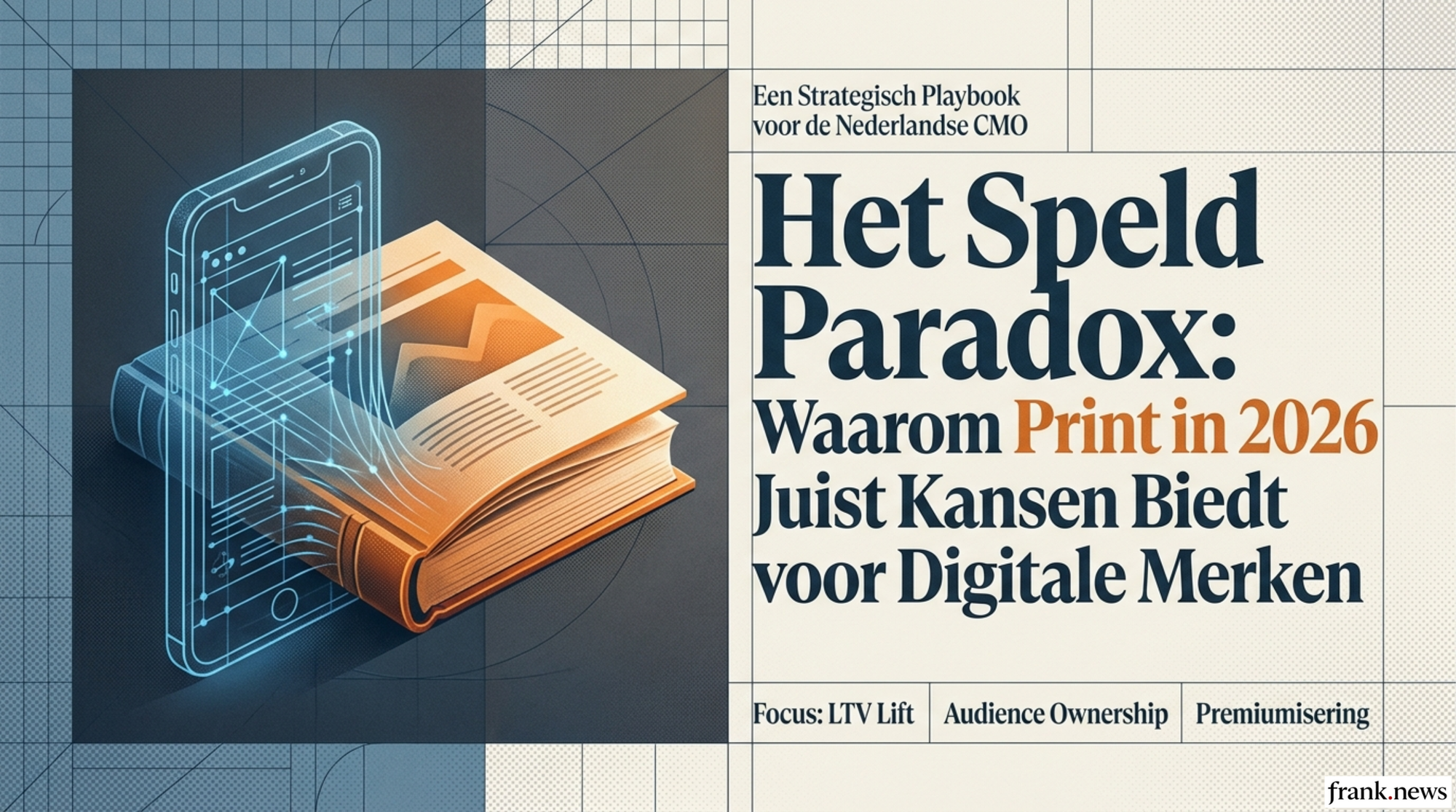 Print-Digital Hybrid Strategie: Het Speld Model voor Merken 2026