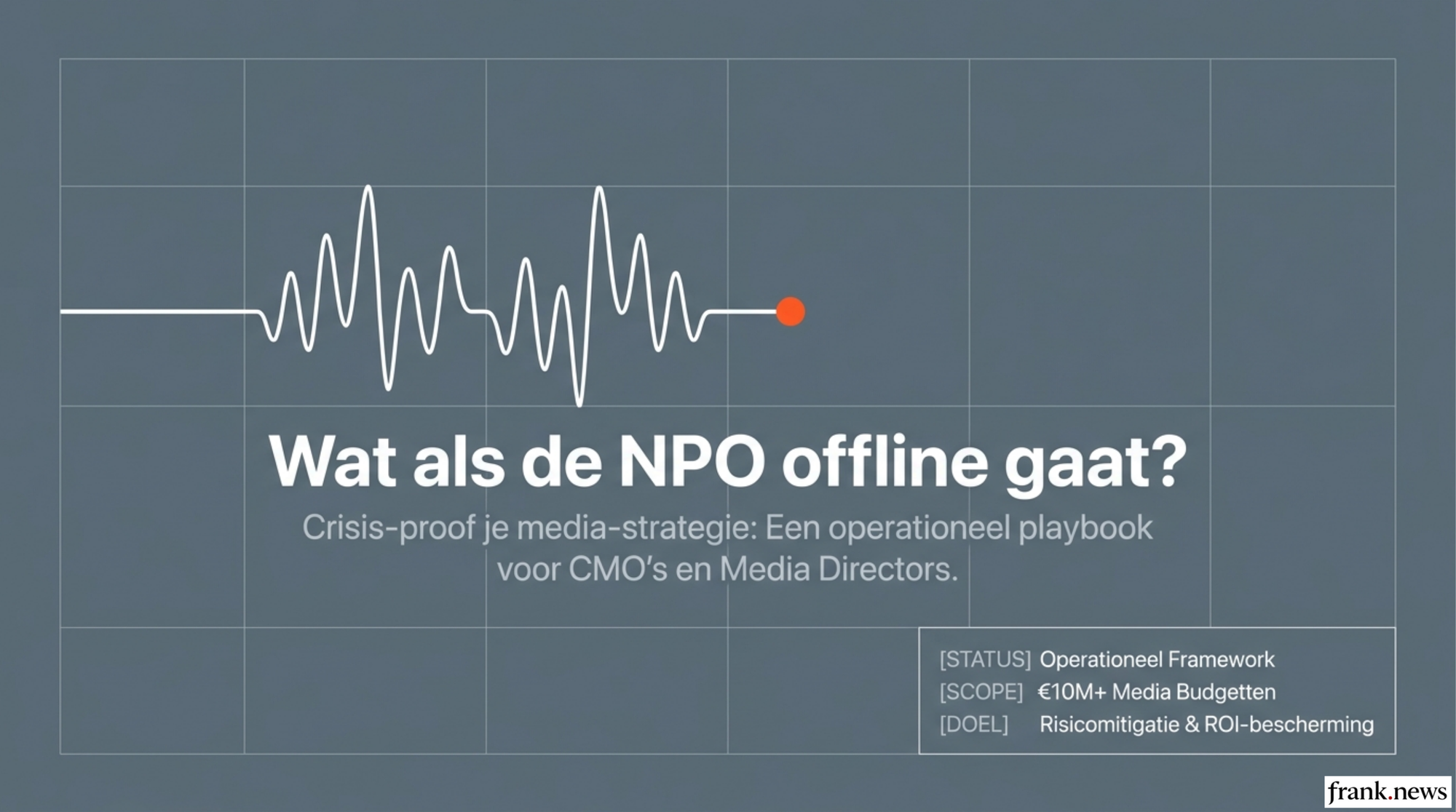 Public Broadcasting Blackout: Crisis Communicatie Playbook 2026