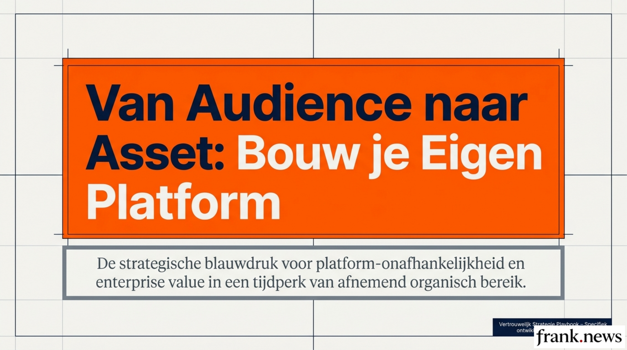 Van Influencer naar Platform Owner: Eigen Ecosysteem Bouwen 2026
