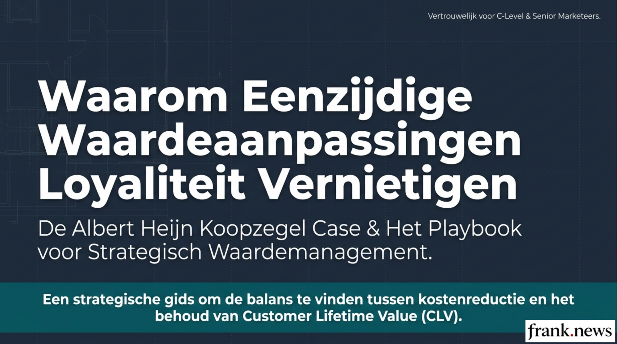 Loyaliteitsprogramma Waardemanagement Playbook 2026