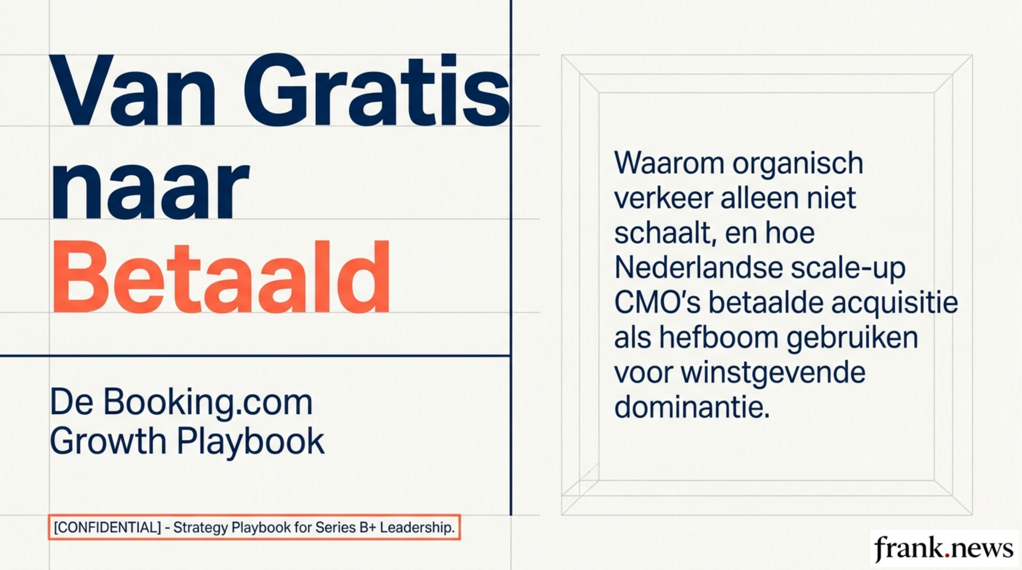 Booking.com Growth Strategy: Van SEO naar Paid Dominance