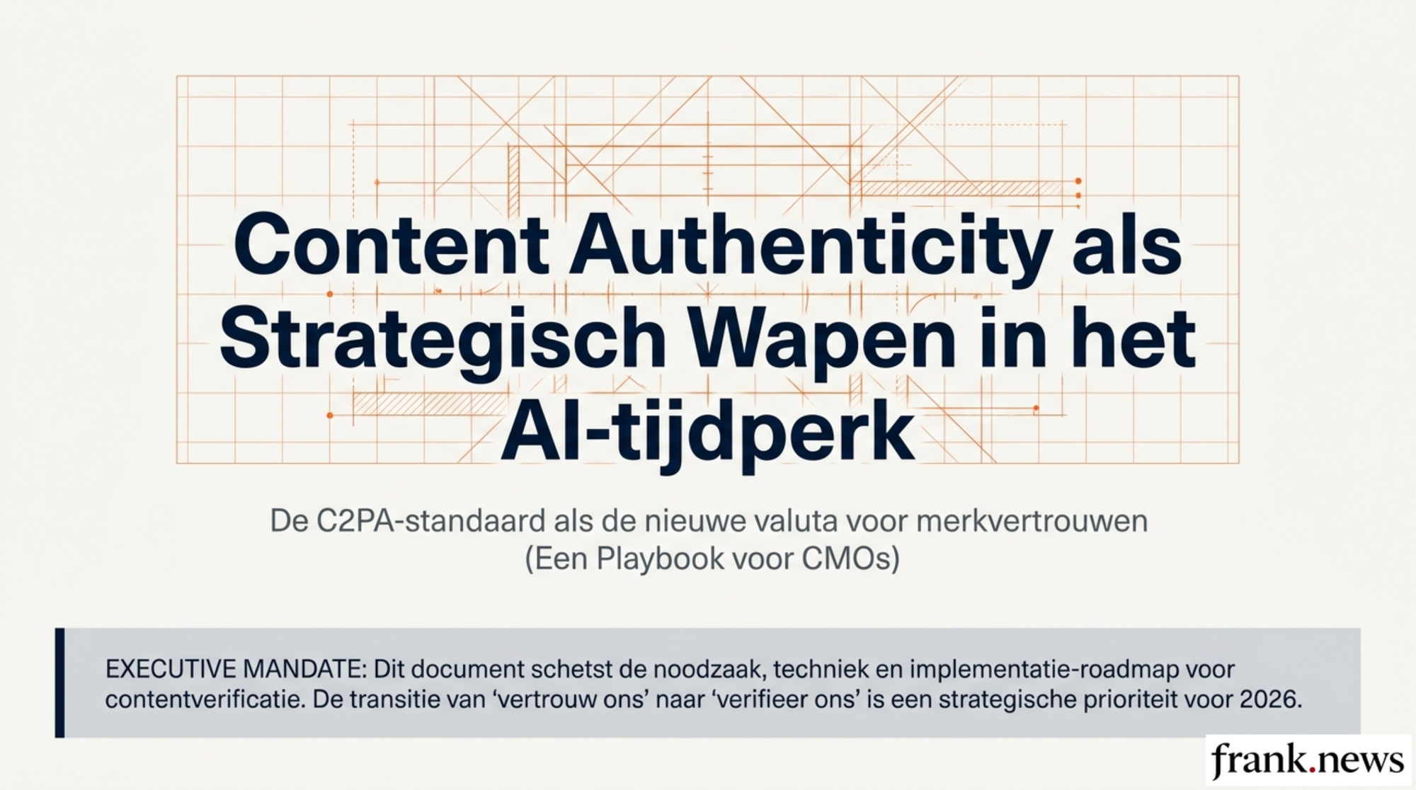 Content Authenticity Playbook: C2PA-verificatie voor Merken 2026