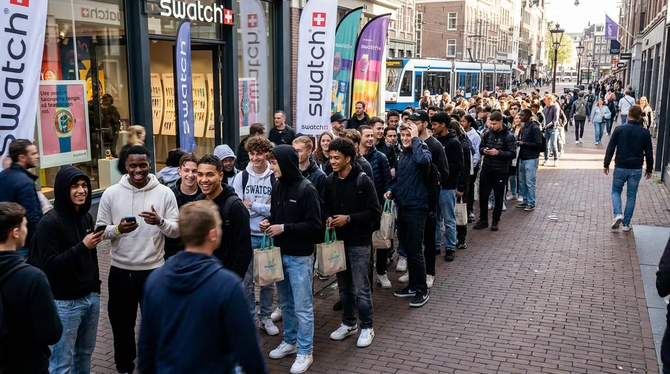 Swatch koopt zich jong. Slim. Maar hoe lang houdt dat stand?