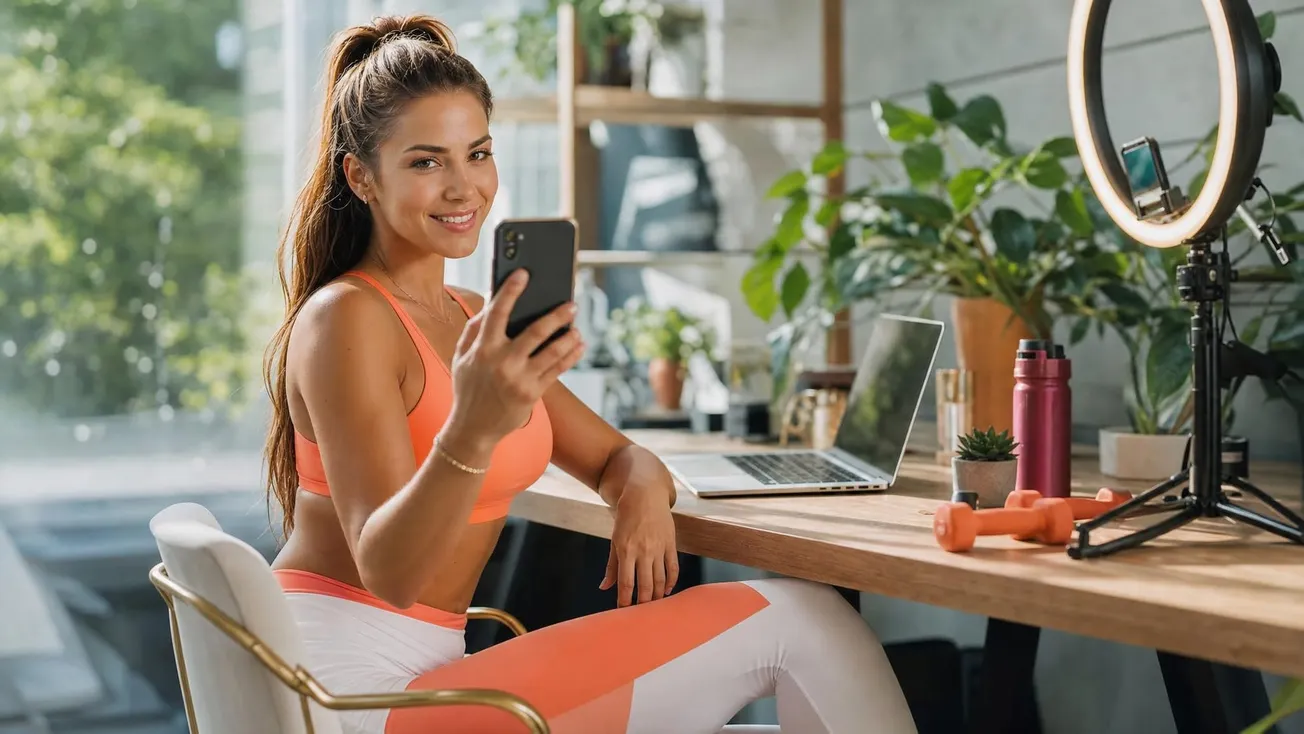 Hoe een fitness influencer een eigen platform bouwde