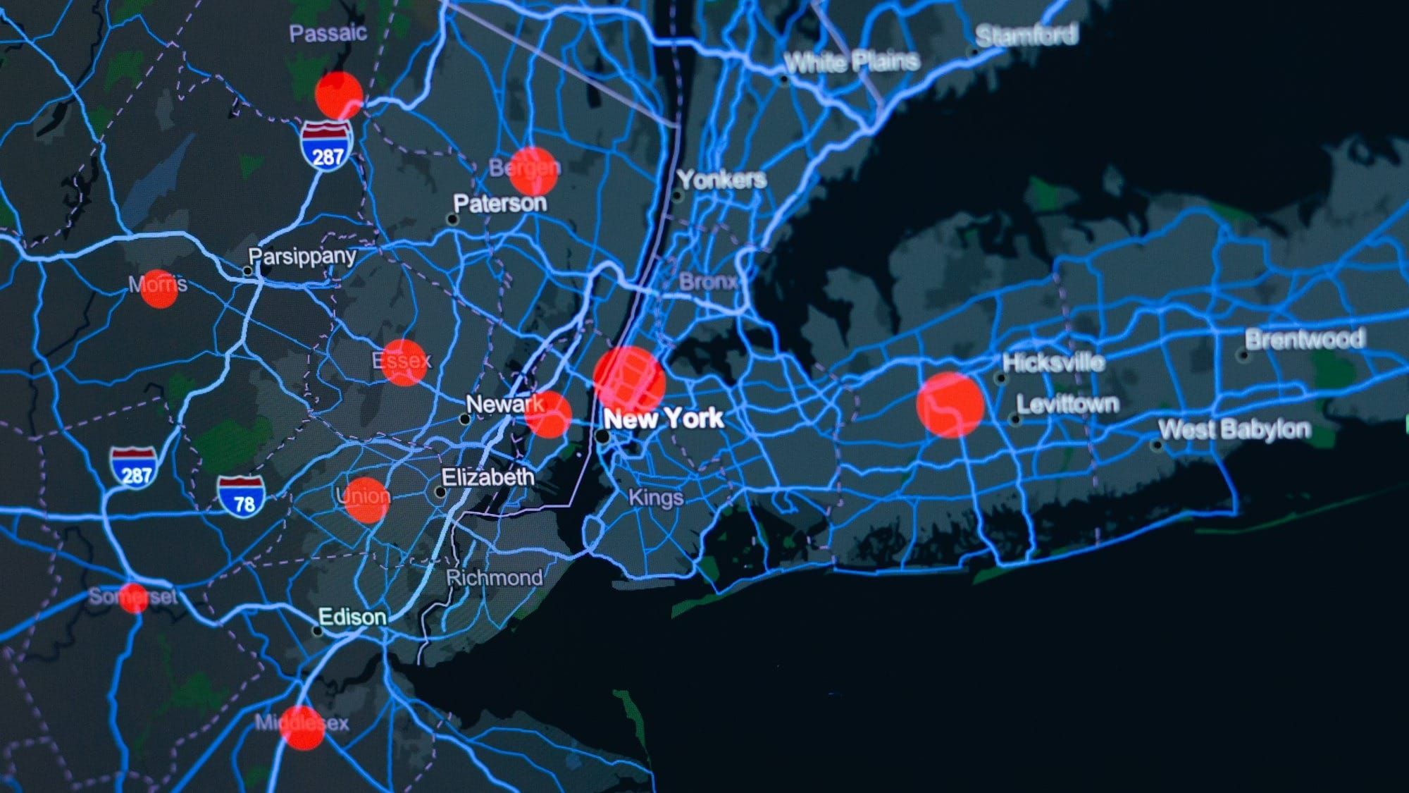 The same data, the same map, different stories