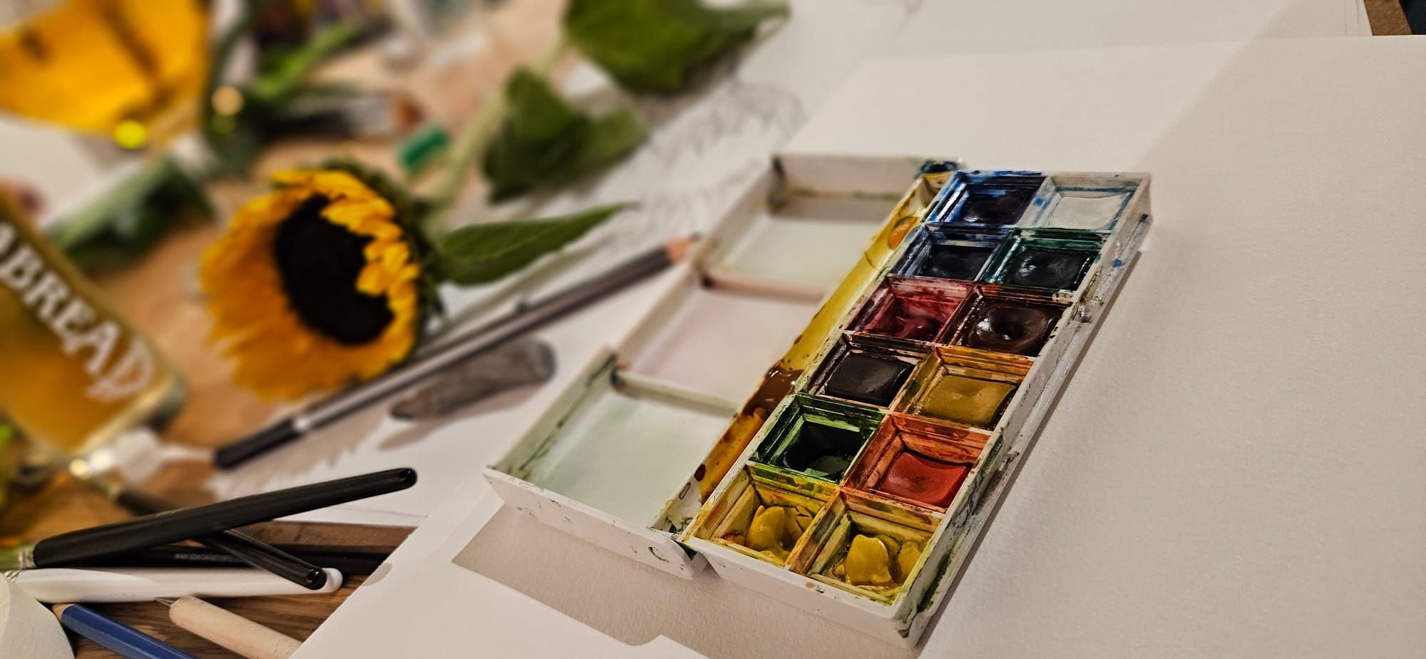 Celebrate Summer in Full Bloom: A Watercolour Workshop with Sisetta Zappone