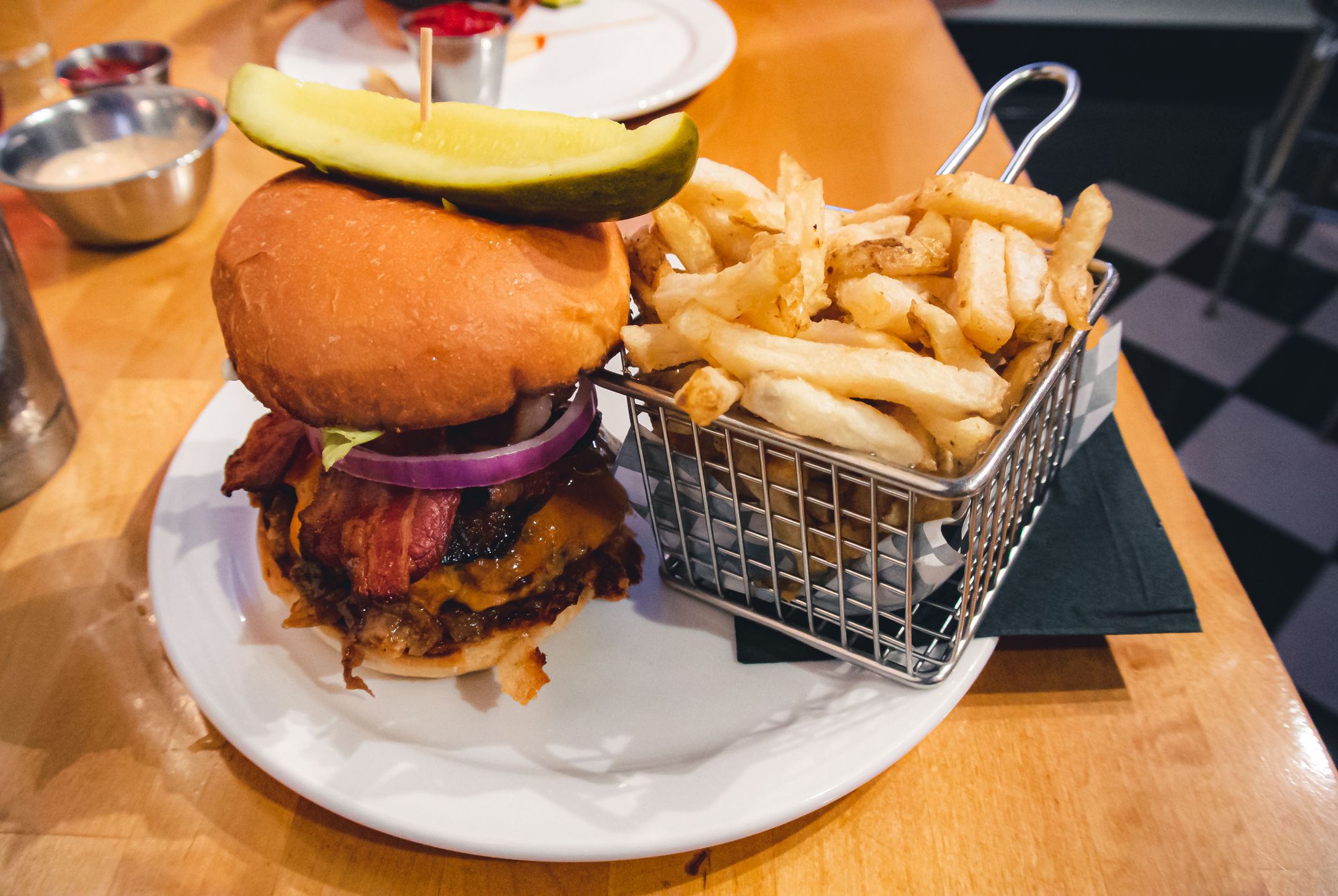 Cannibal Cafe Bacon Bad Burger ($16)