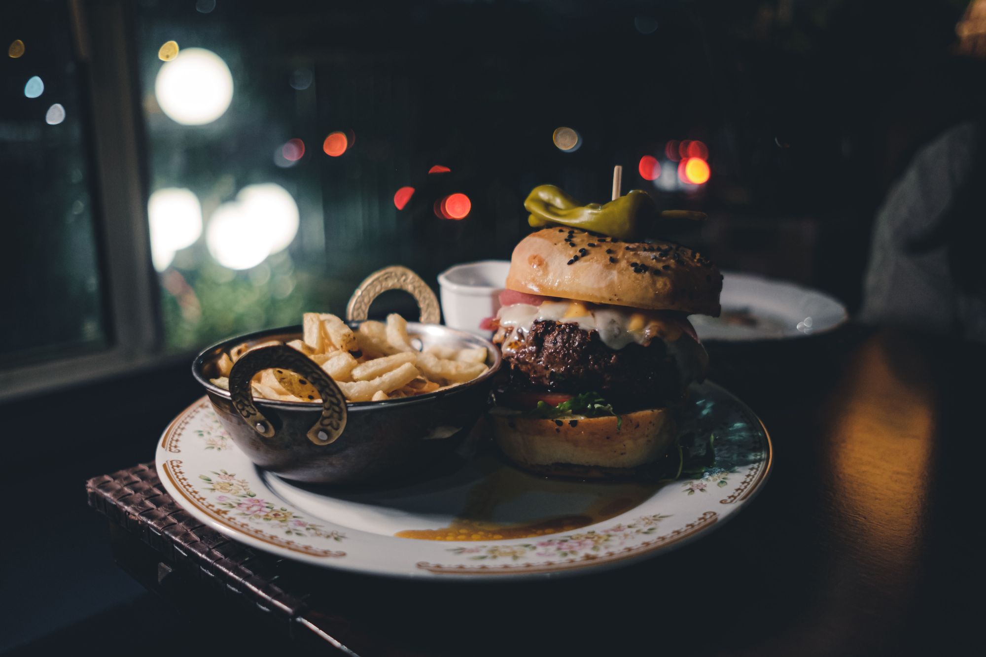 The Red Accordion TRA Burger ($22)