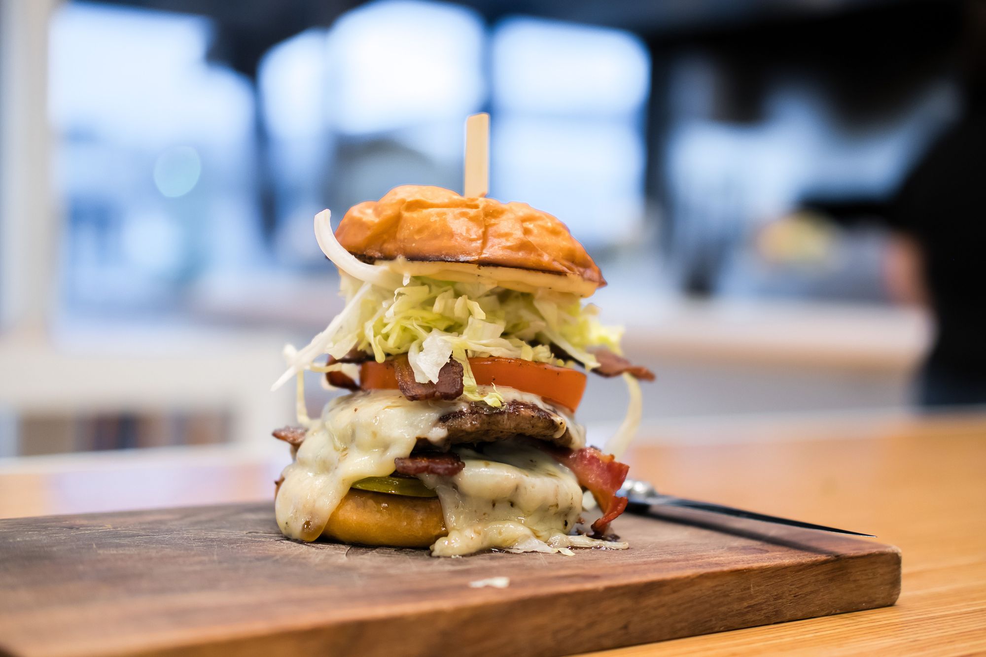 Two Rivers Meats: The Shop Boss Burger ($19)