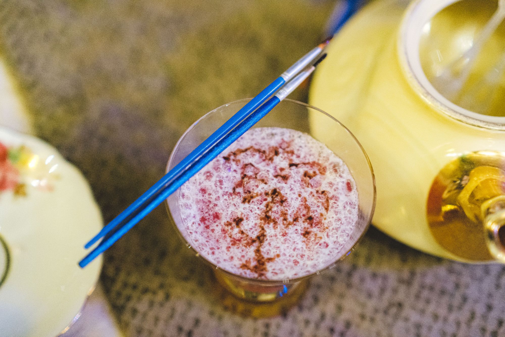 Rose Cocktail Painting