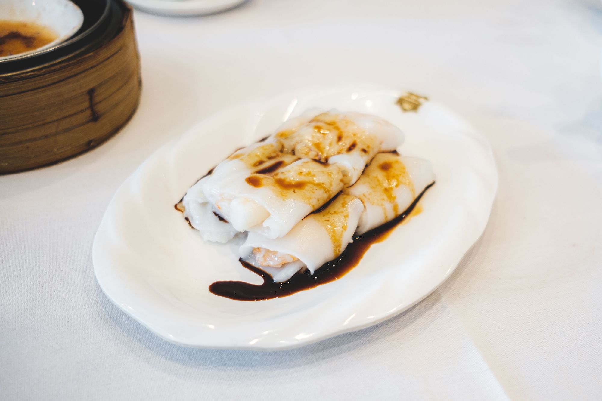 Sun Sui Wah –&nbsp;Steamed Rice Rolls with Prawns