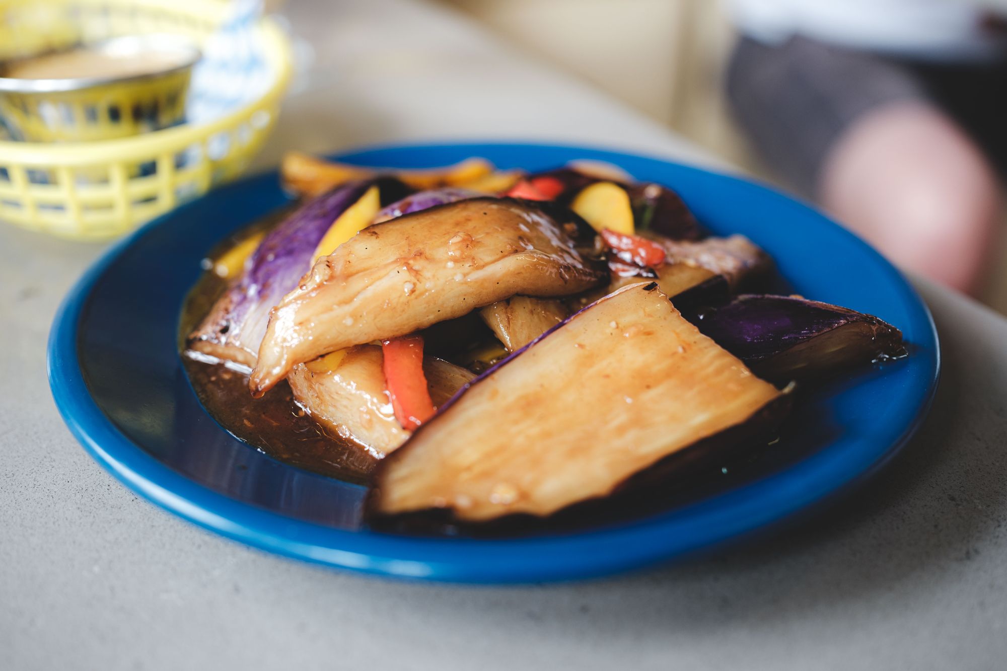 Potluck Hawker Eatery in Vancouver –&nbsp;Wok-Fried Eggplant