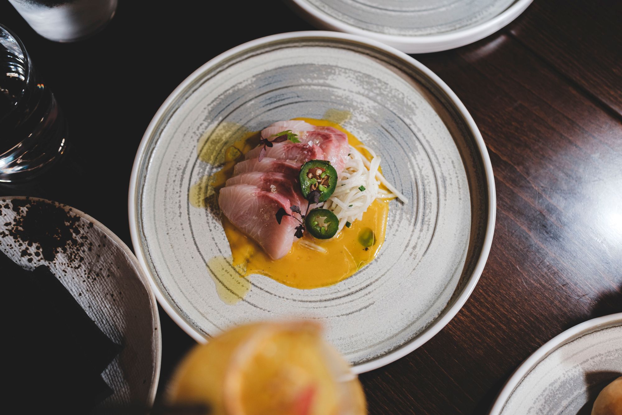 Black Walnut in Vancouver – Dry-Aged&nbsp;Hamachi Kingfish