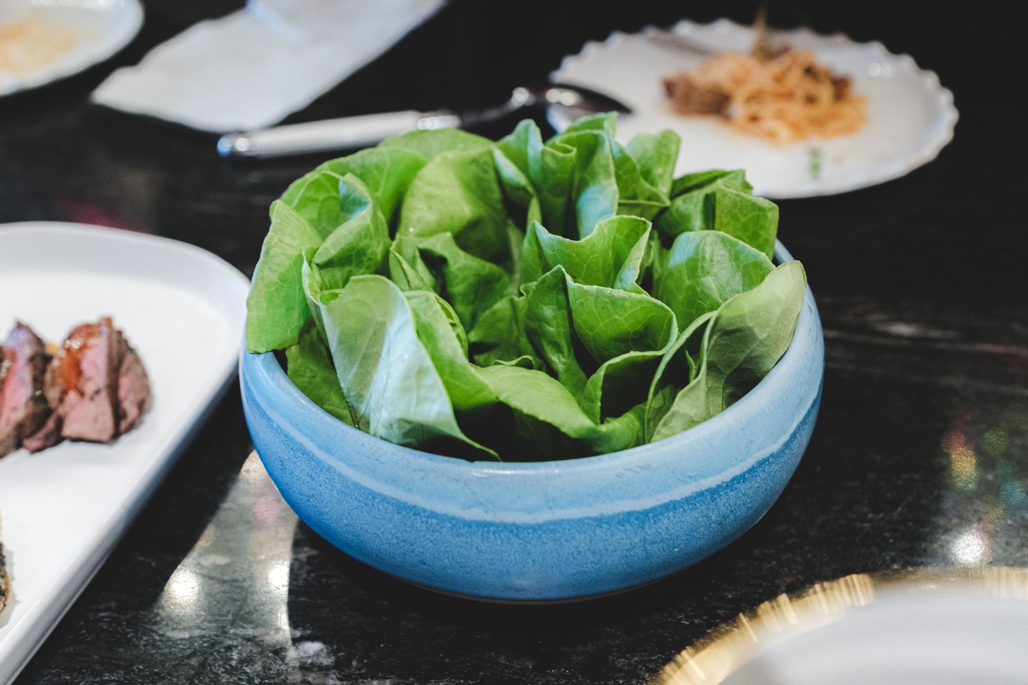 Jess' Restaurant Vancouver –&nbsp;Signature Korean Platter Lettuce