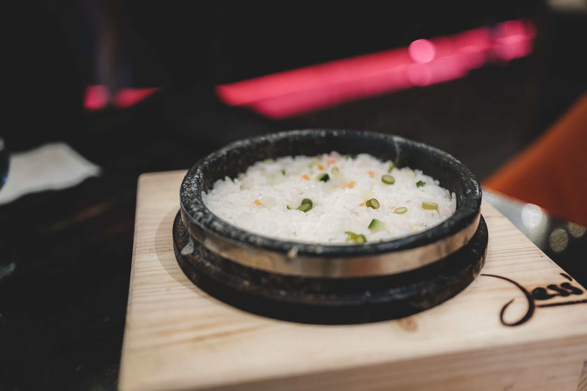 Jess' Restaurant Vancouver –&nbsp;Signature Korean Platter Hot Stone Rice