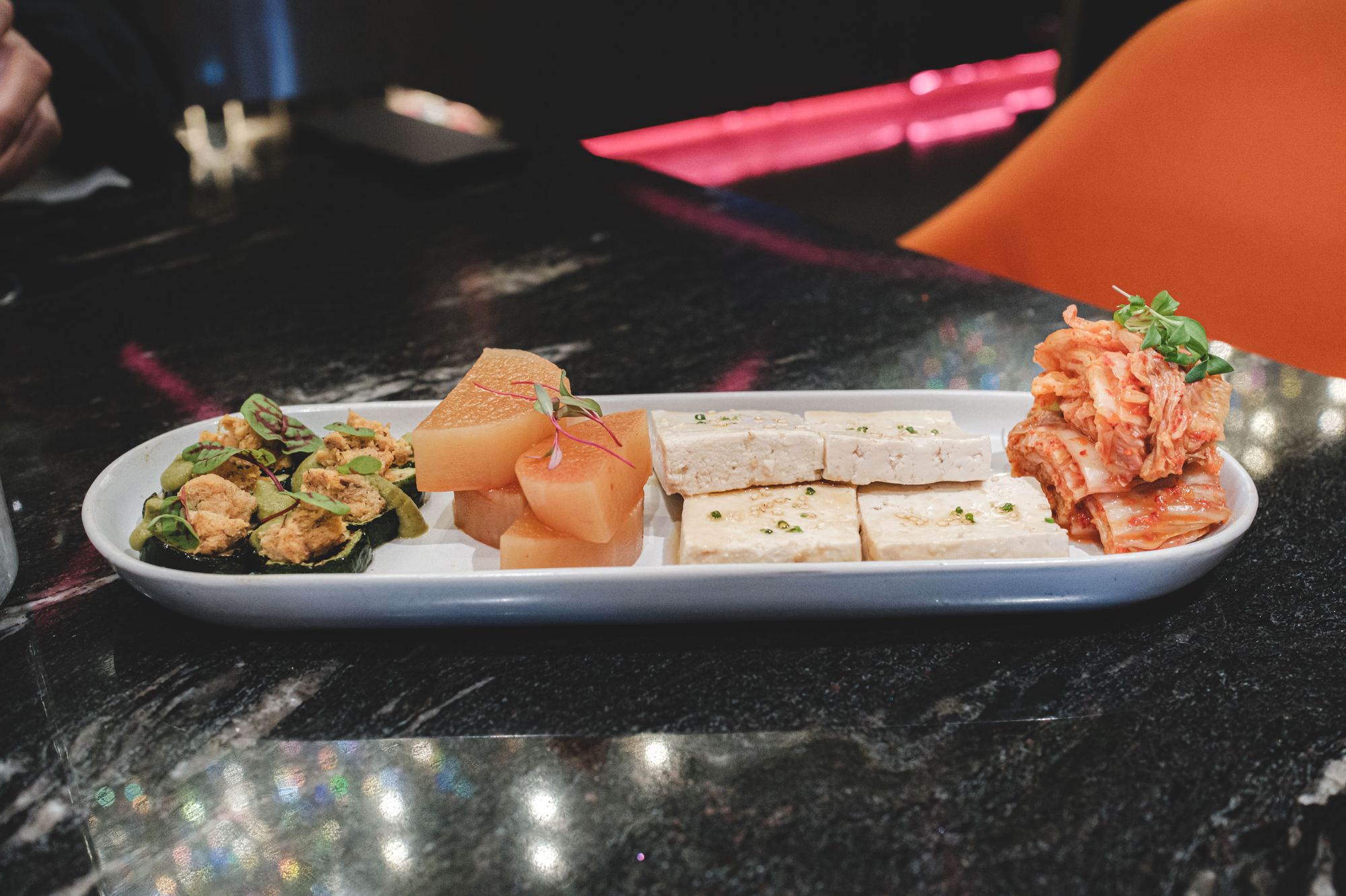 Jess' Restaurant Vancouver –&nbsp;Signature Korean Platter Side Dishes