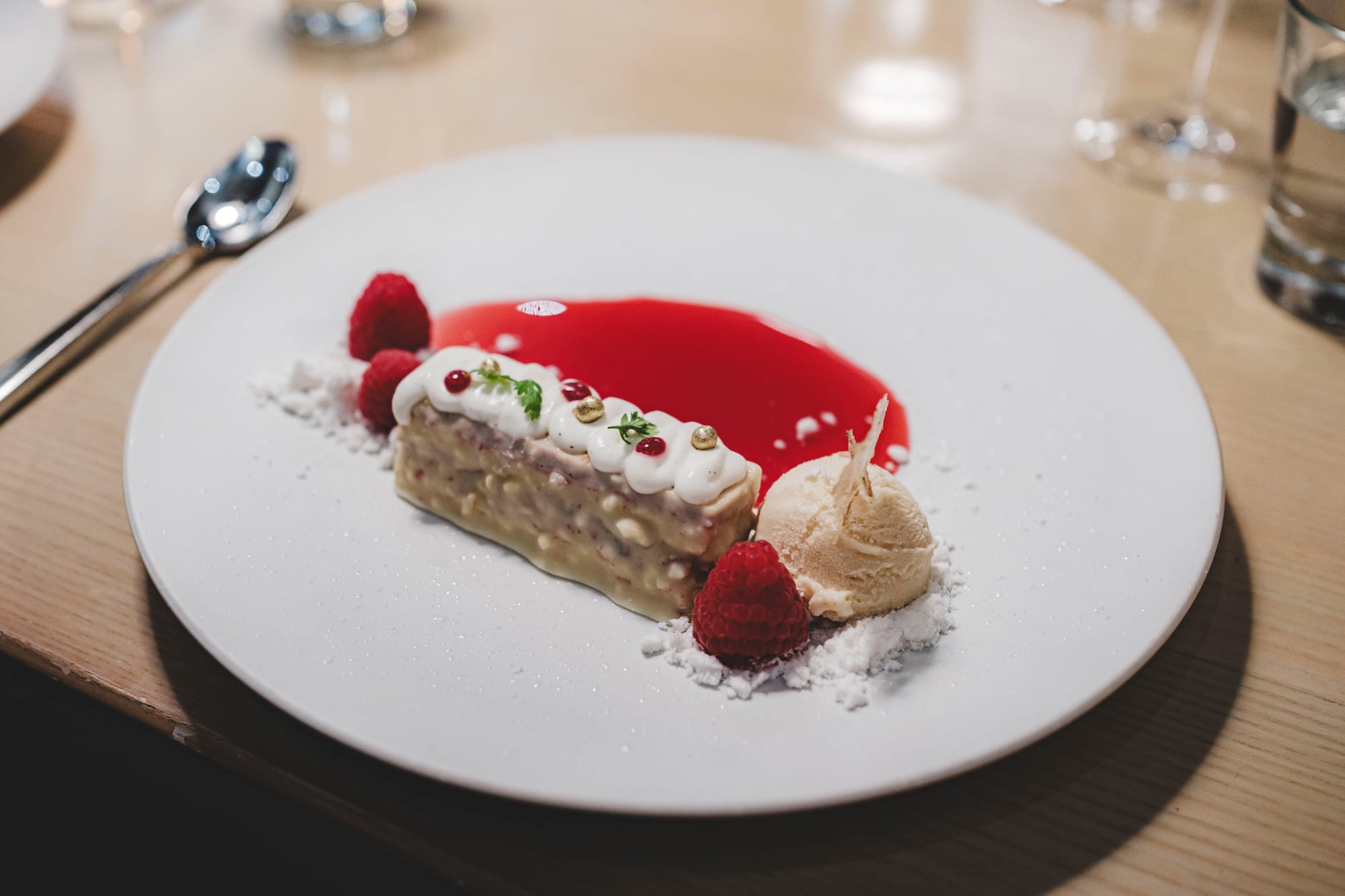  Miku in Vancouver –&nbsp;Holiday 2023 Kaiseki – Cranberry Kinako Bar