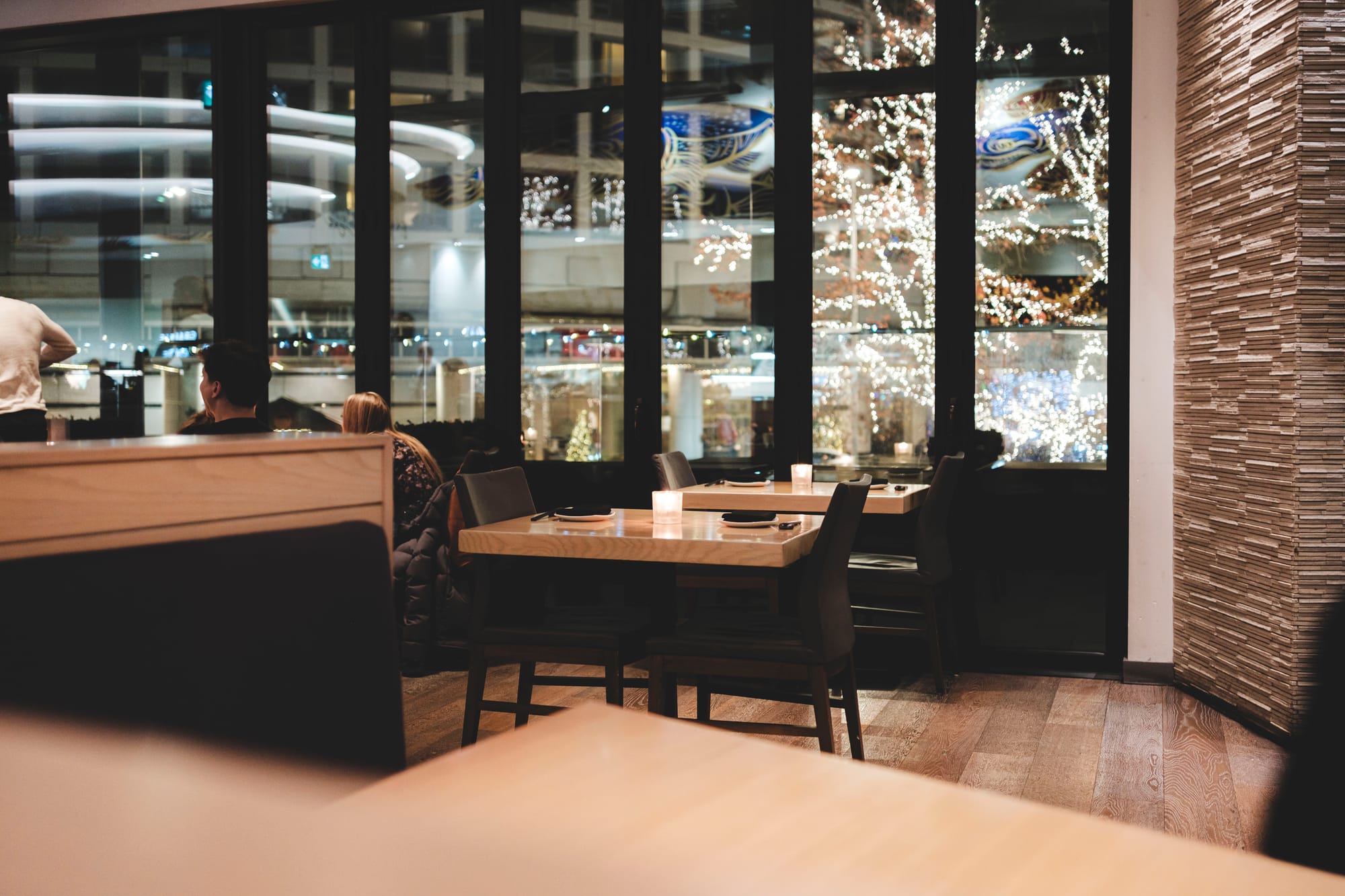 Inside Miku in Vancouver