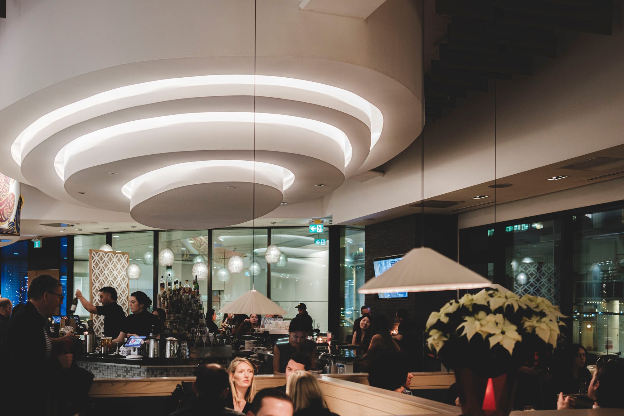 Inside Miku in Vancouver