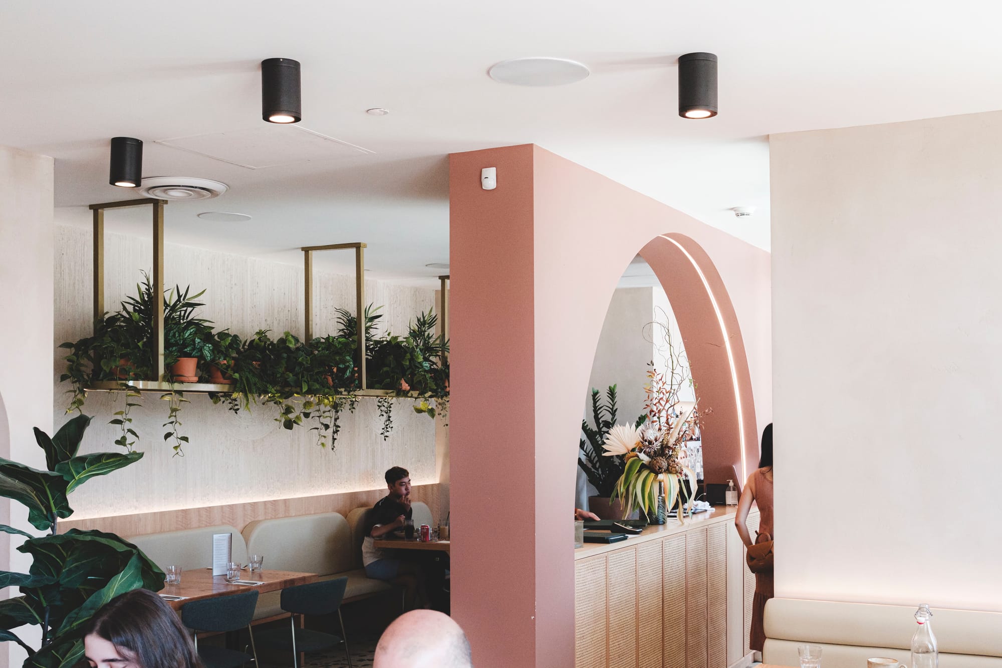 Inside Ruex Cafe in Surrey