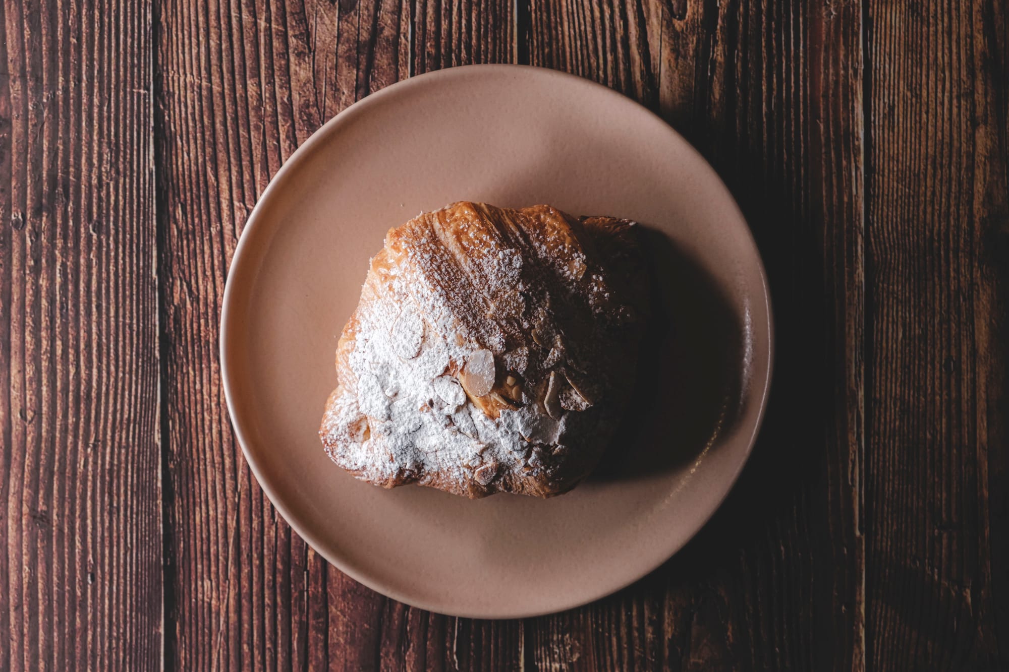 Bisou Bakehouse Almond Croissant ($6.50) - Overhead