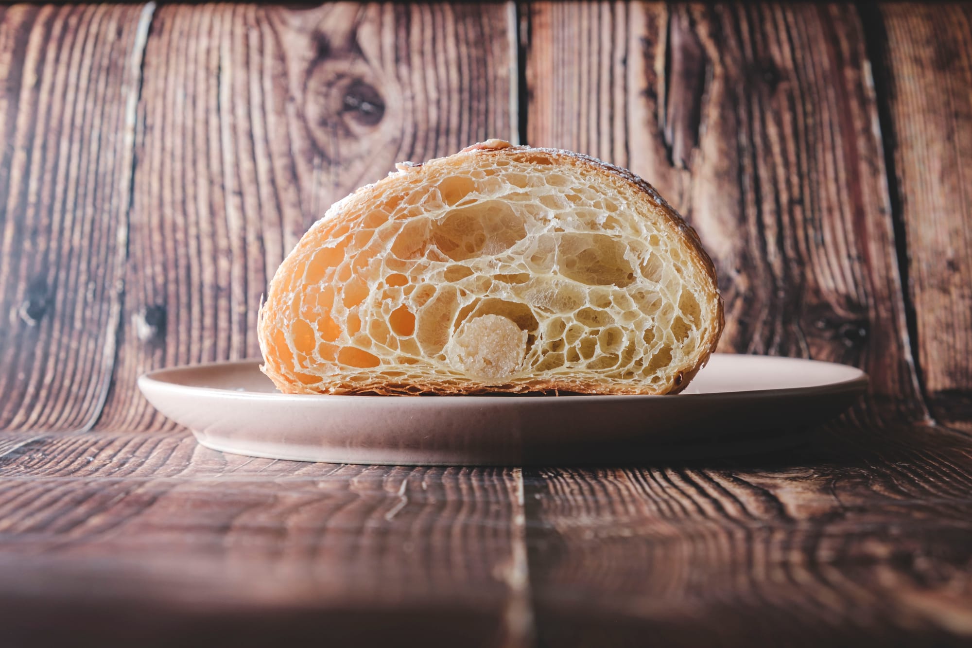 Bisou Bakehouse Almond Croissant ($6.50) - Cross Section