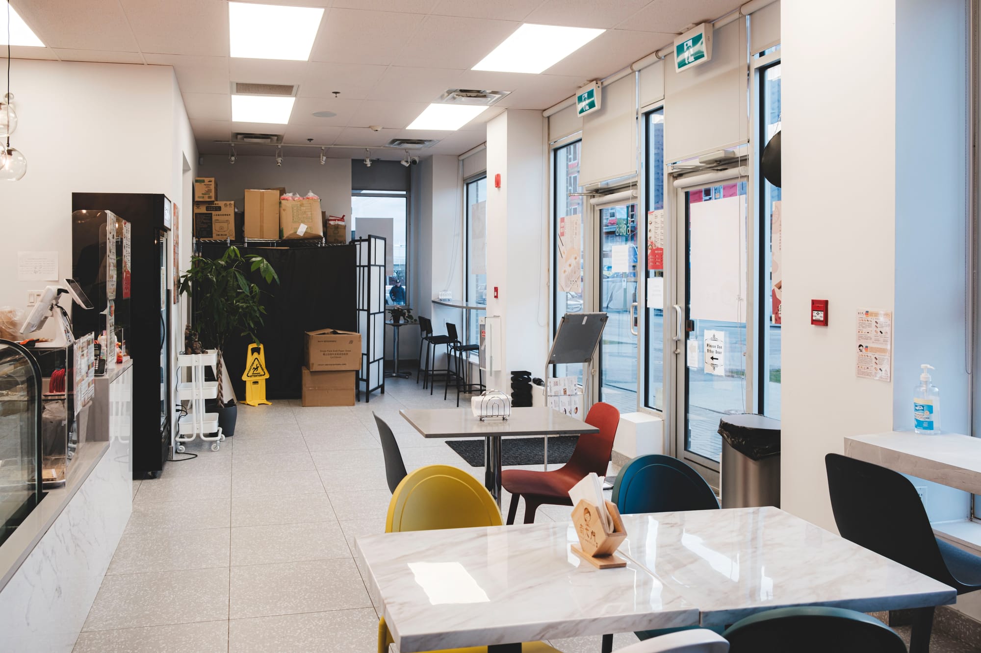 Inside Rice Cake Master in Burnaby