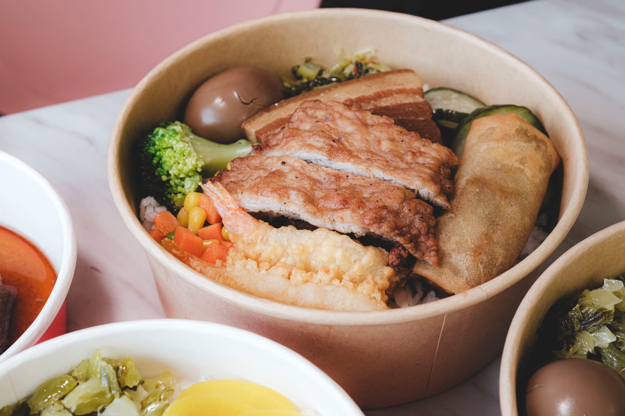 Luroufan Tasty in Burnaby –&nbsp;Land and Sea Special Lunchbox