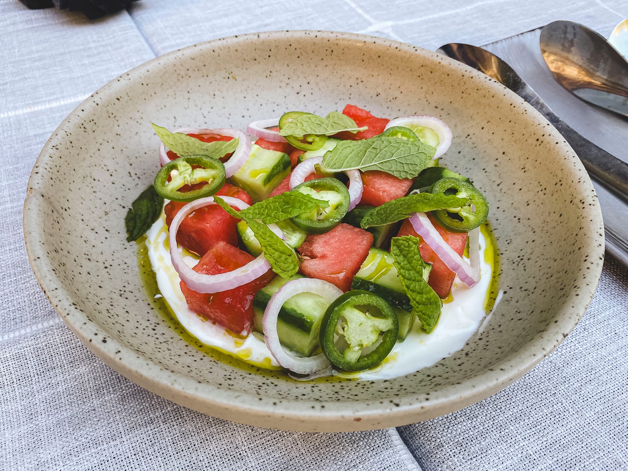 H2 Kitchen + Bar Vancouver: Watermelon Salad