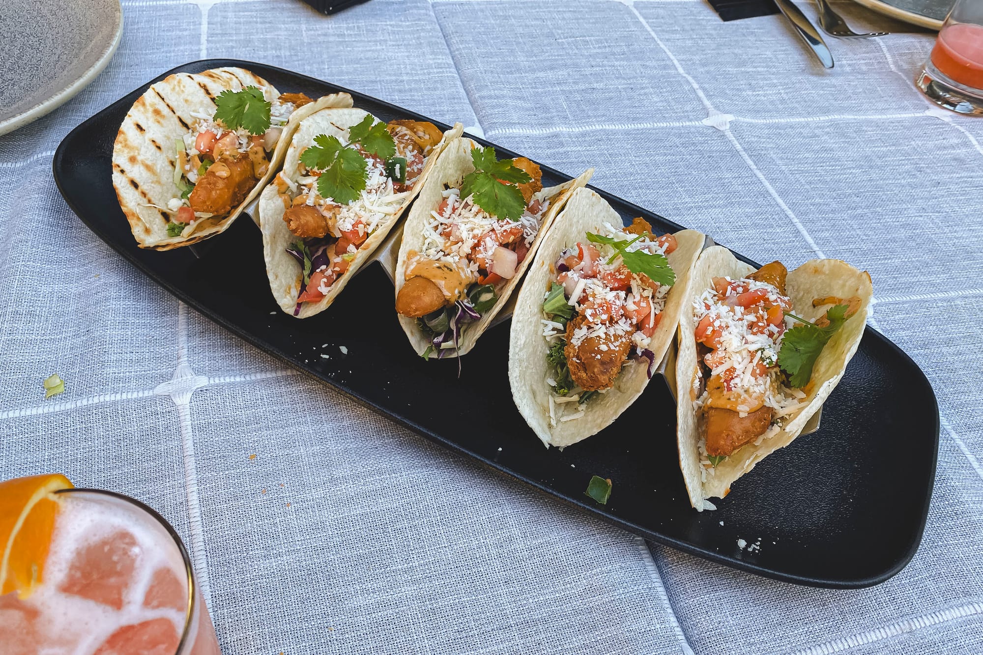 H2 Kitchen + Bar Vancouver: Baja Fish Tacos