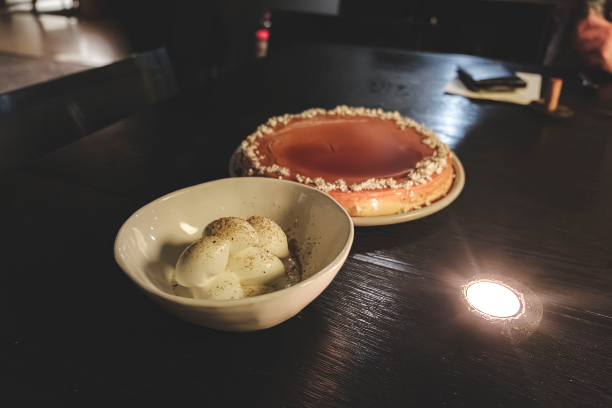 Pujol –&nbsp;Goat Cheese Flan