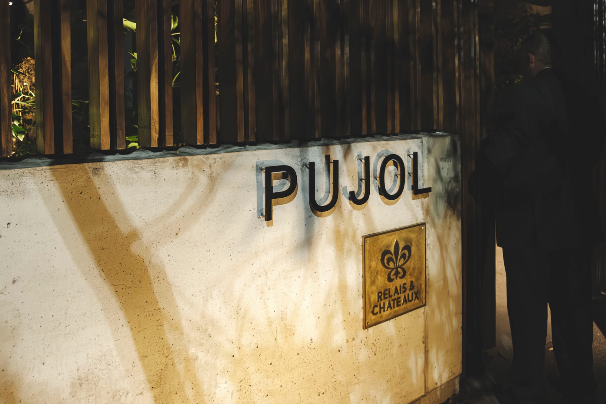 Outside Pujol