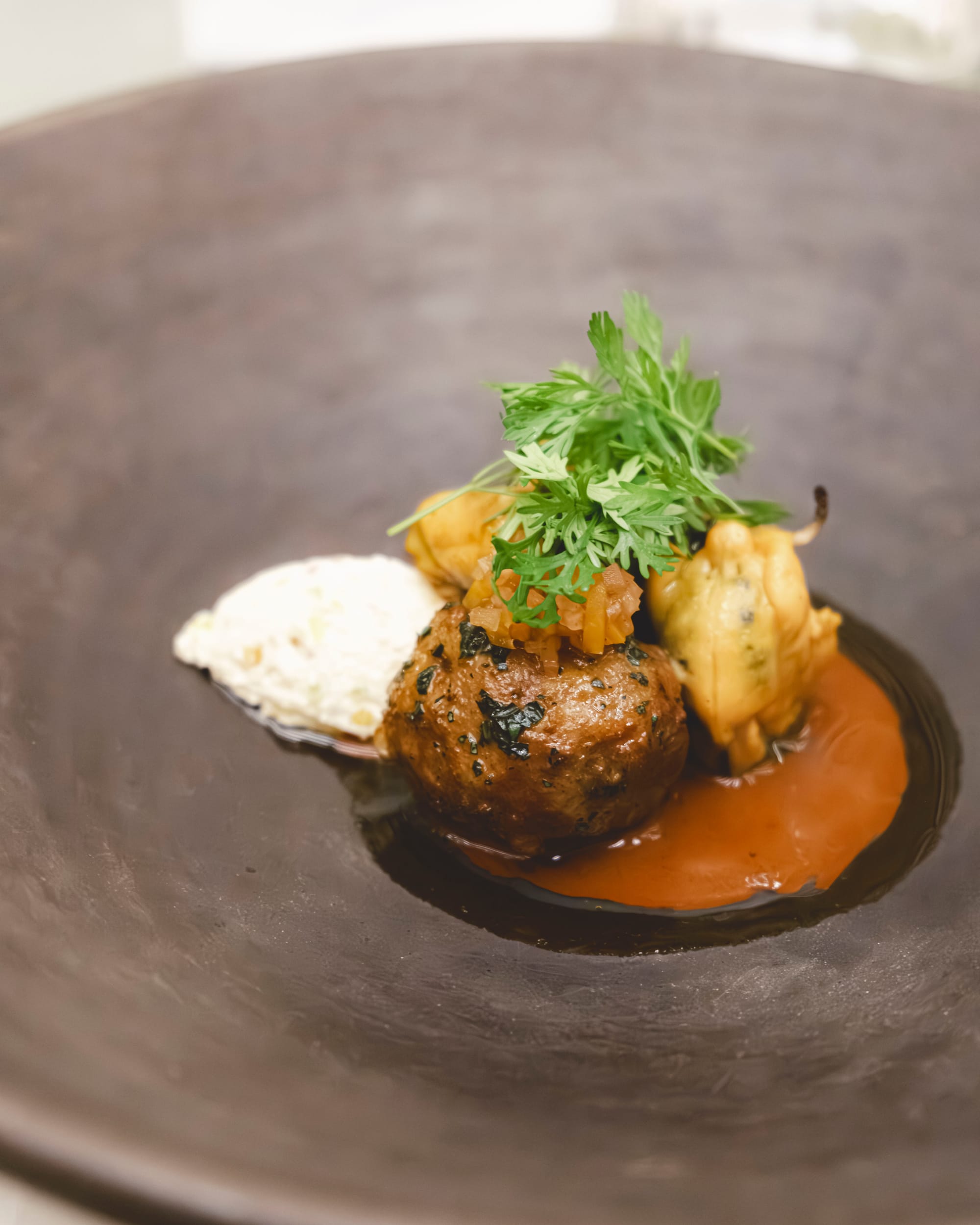 Quintonil –&nbsp;Bluefin Tuna Meatball