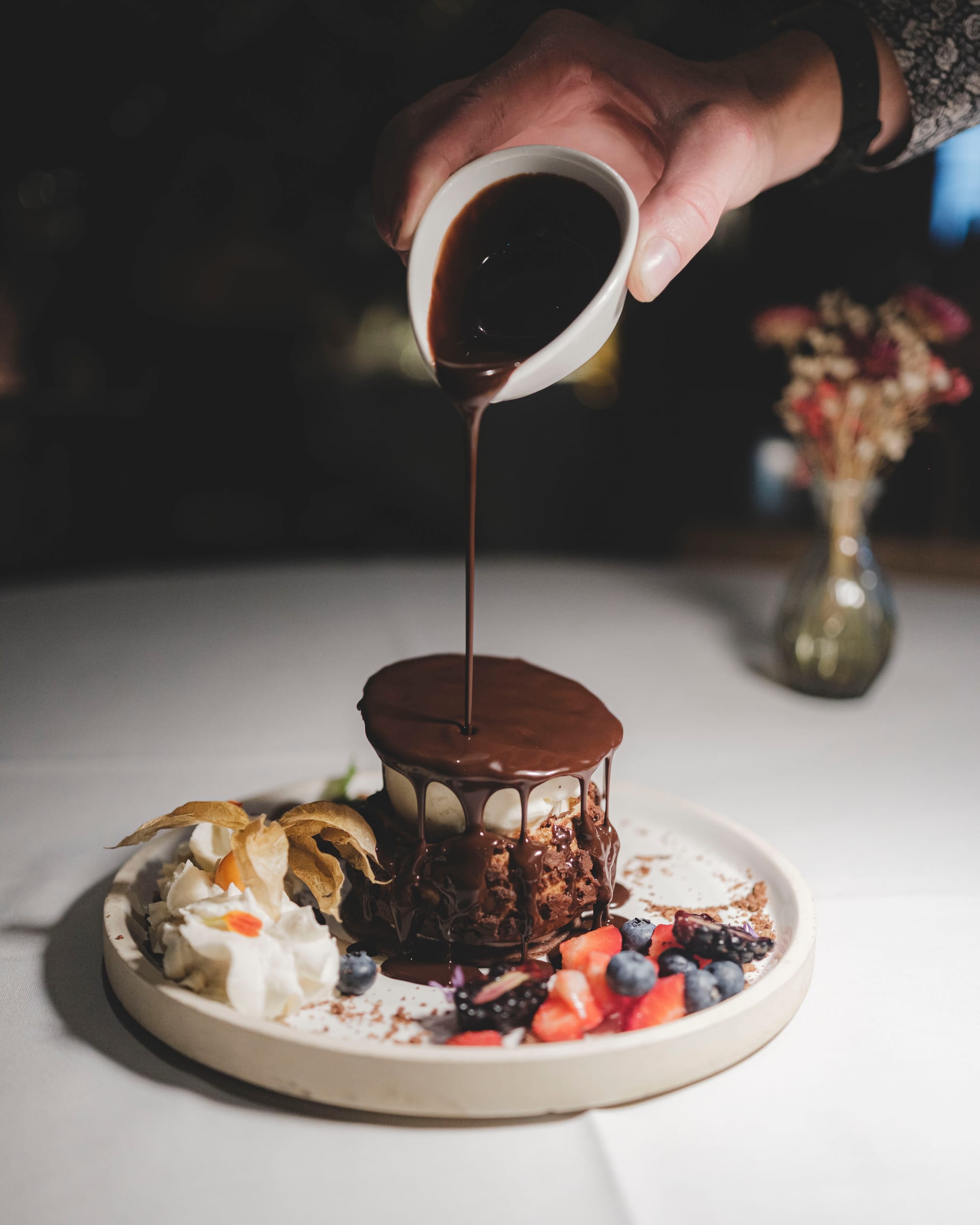 Alouette Bistro in Vancouver –&nbsp;Craquelin Profiterole ($16)