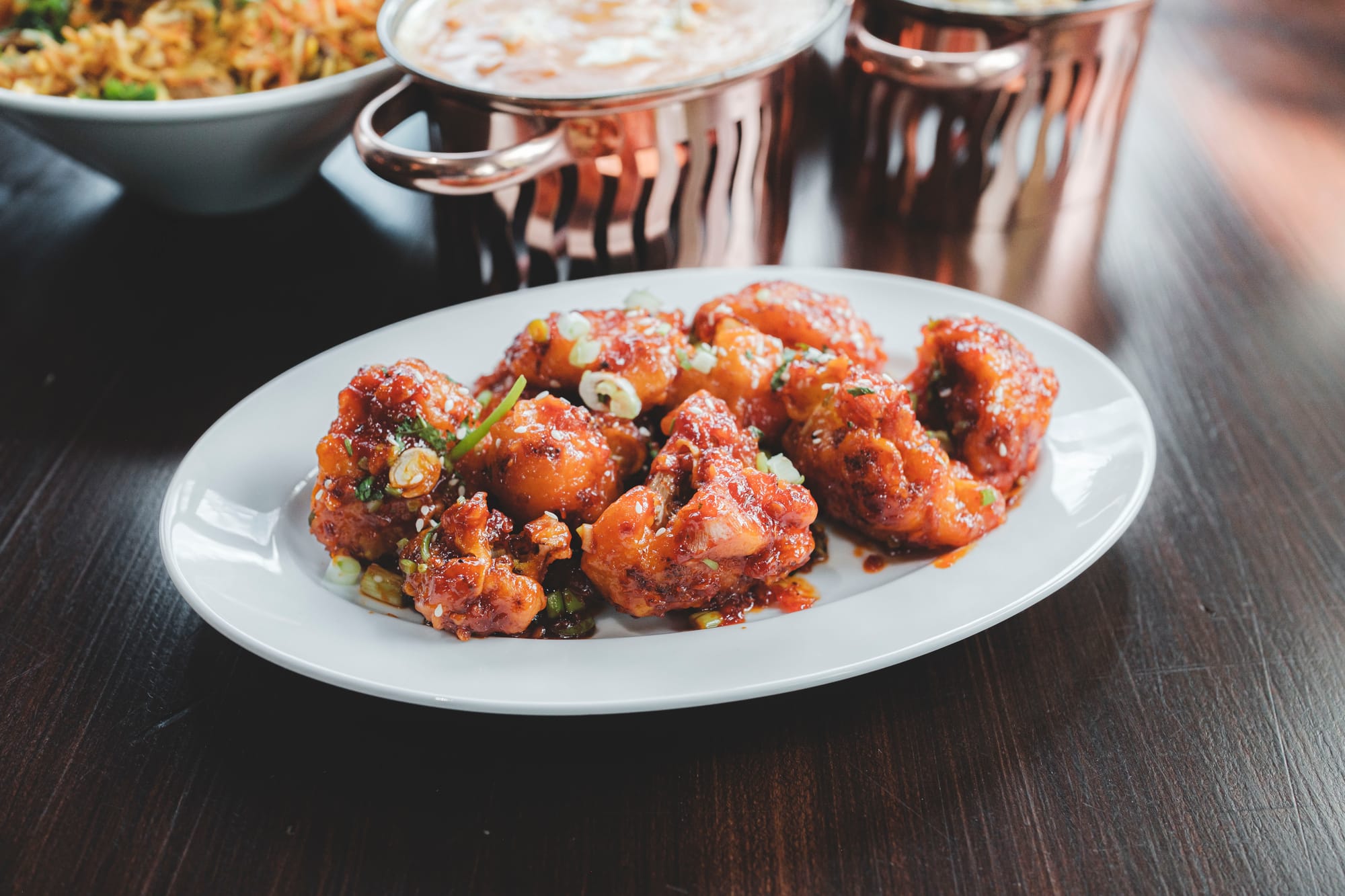 Raga Indian Restaurant in Surrey, BC –&nbsp;Honey Chili Cauliflower