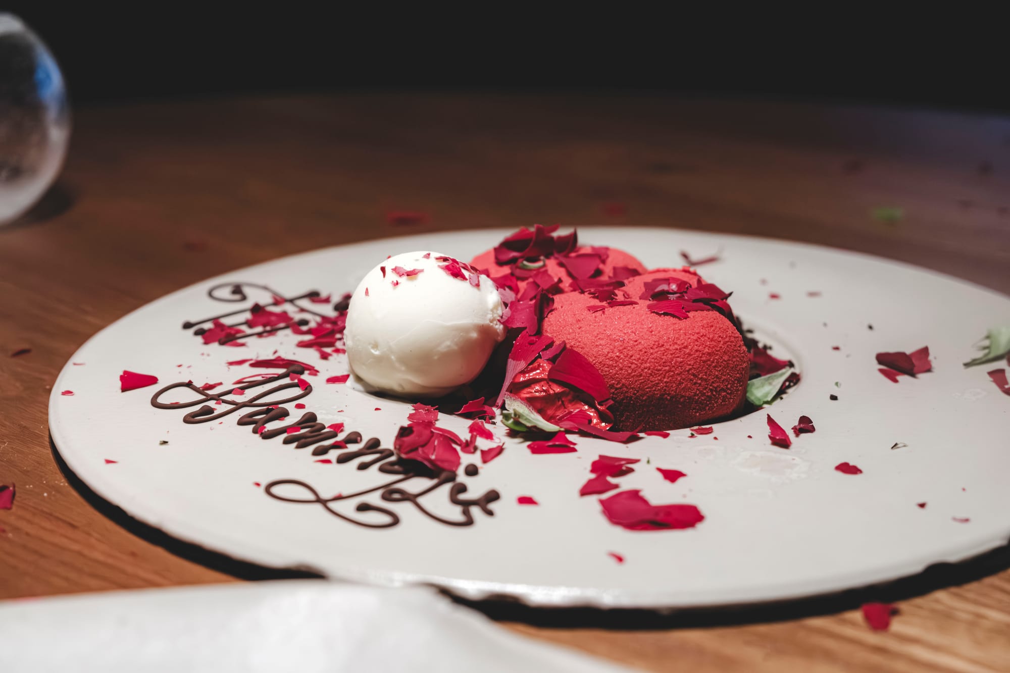 Moss Restaurant –&nbsp;Heart-Shaped Mousse