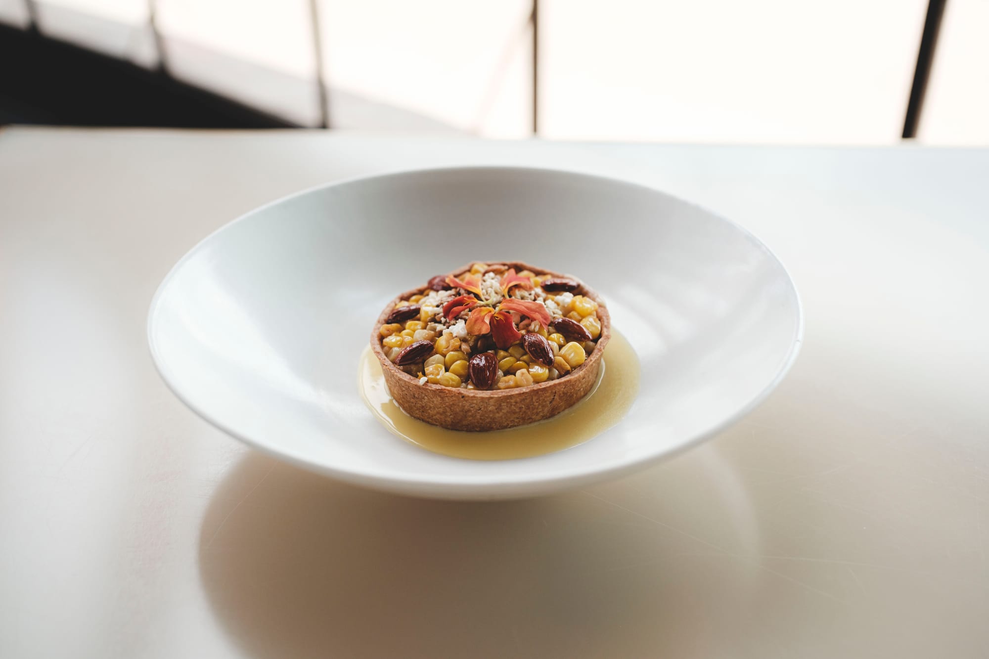 Bennelong Sydney – Roasted Corn Tart