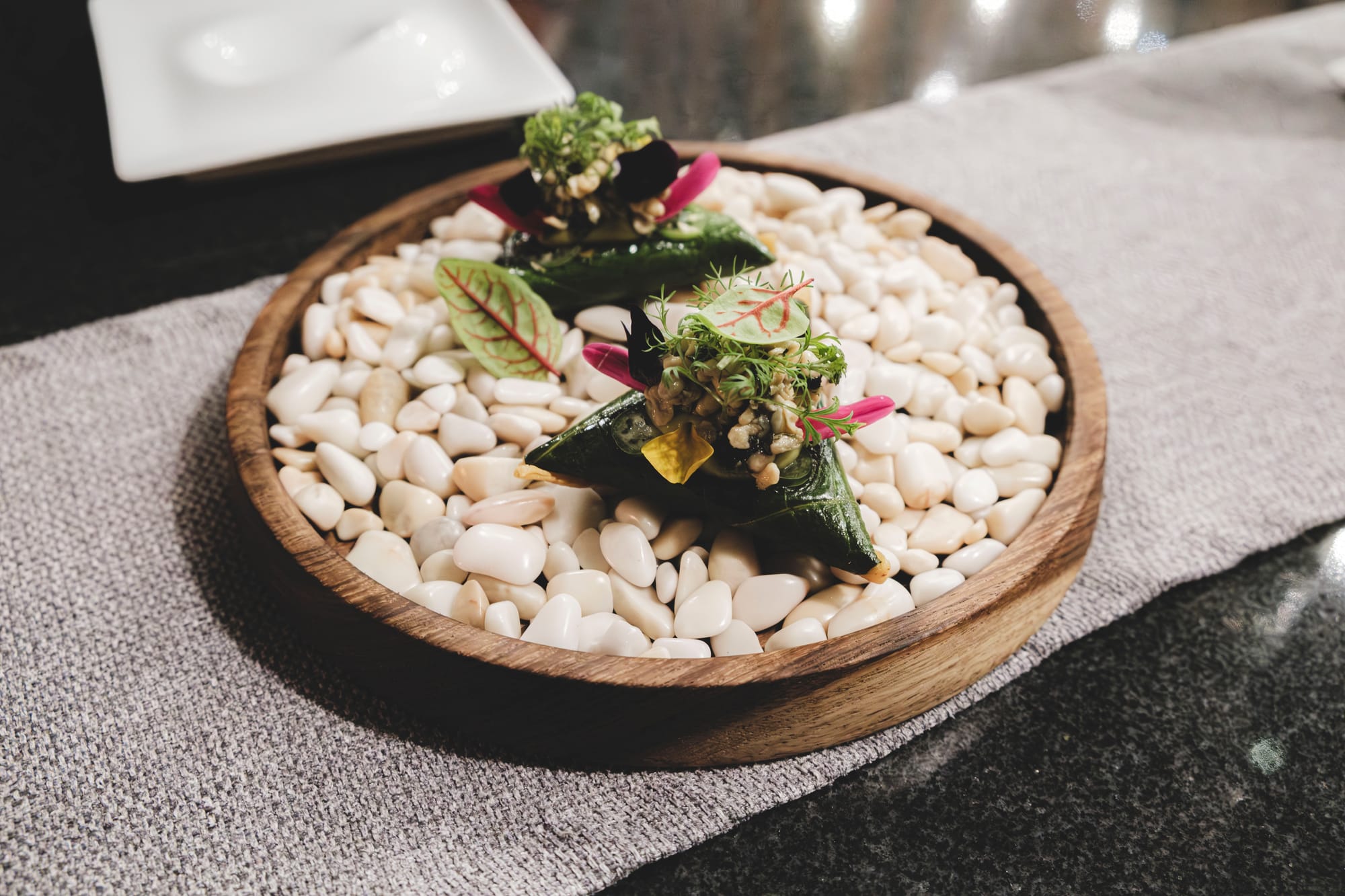 Ha' Restaurant at Hotel Xcaret Mexico – Escamoles Tetela