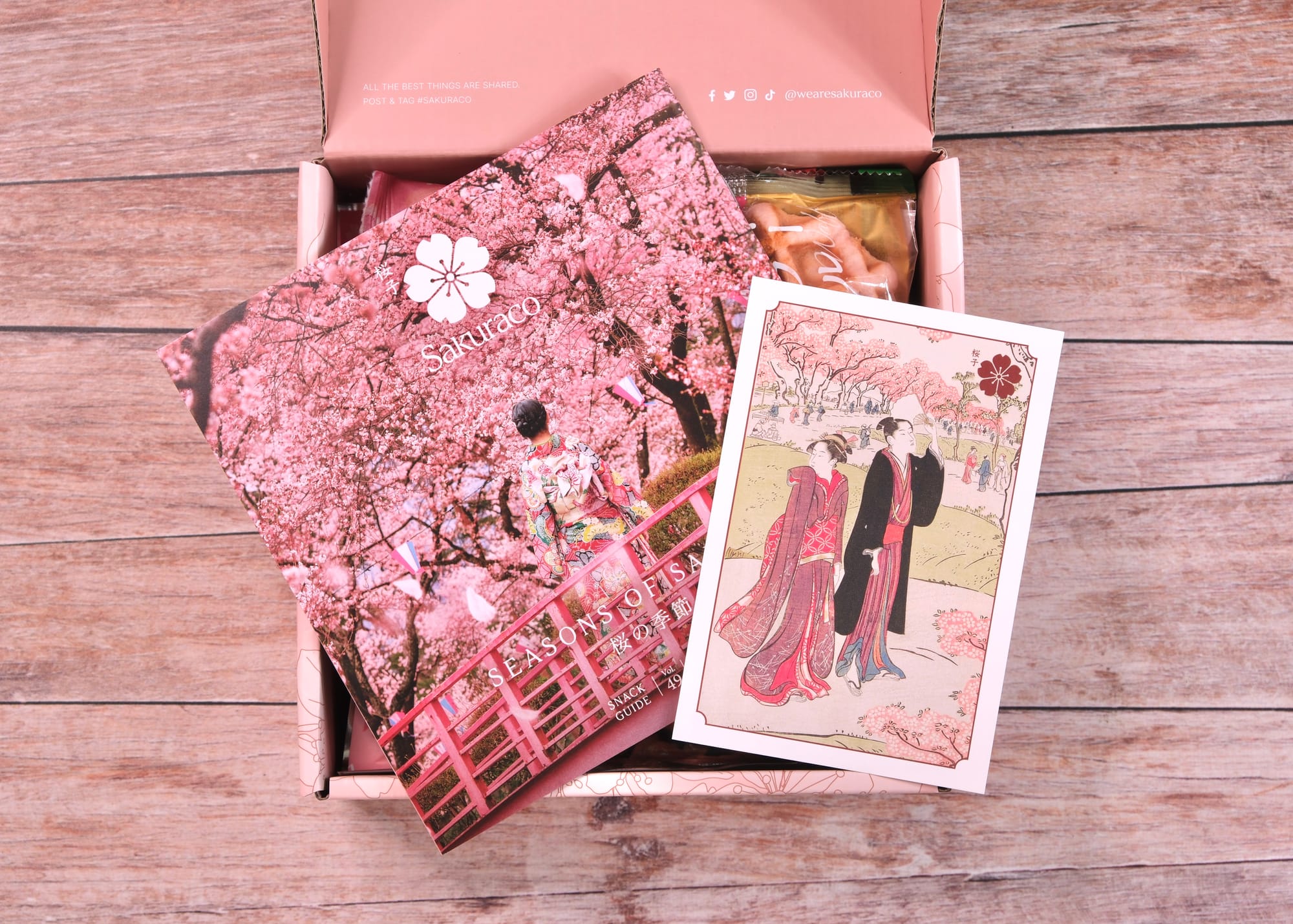 Sakuraco Subscription Box - Opening the Box