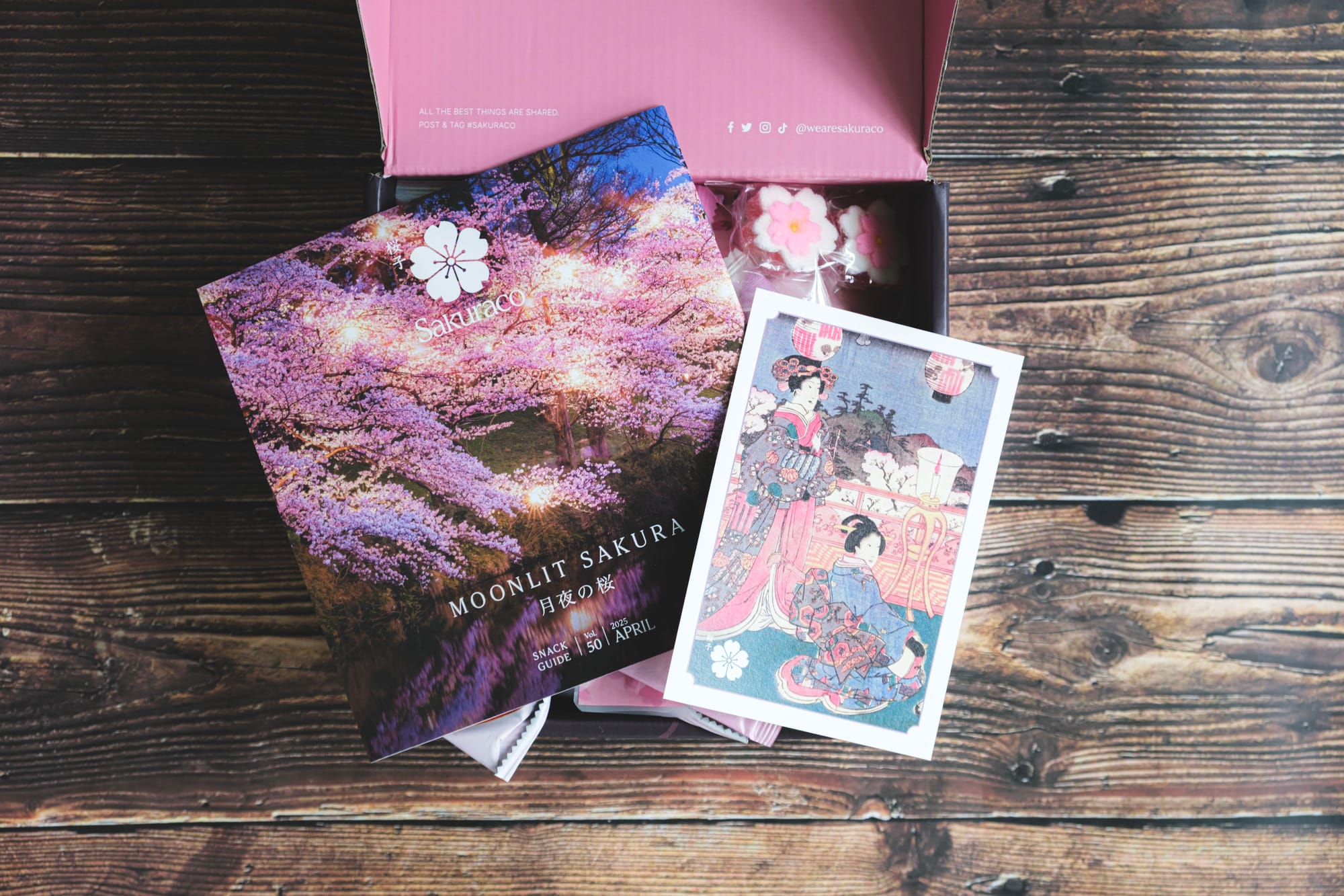 Sakuraco Subscription Box - Opening the Box