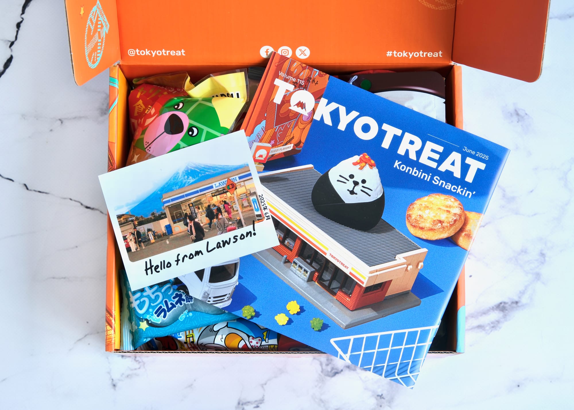 TokyoTreat Subscription Box - Opening the Box