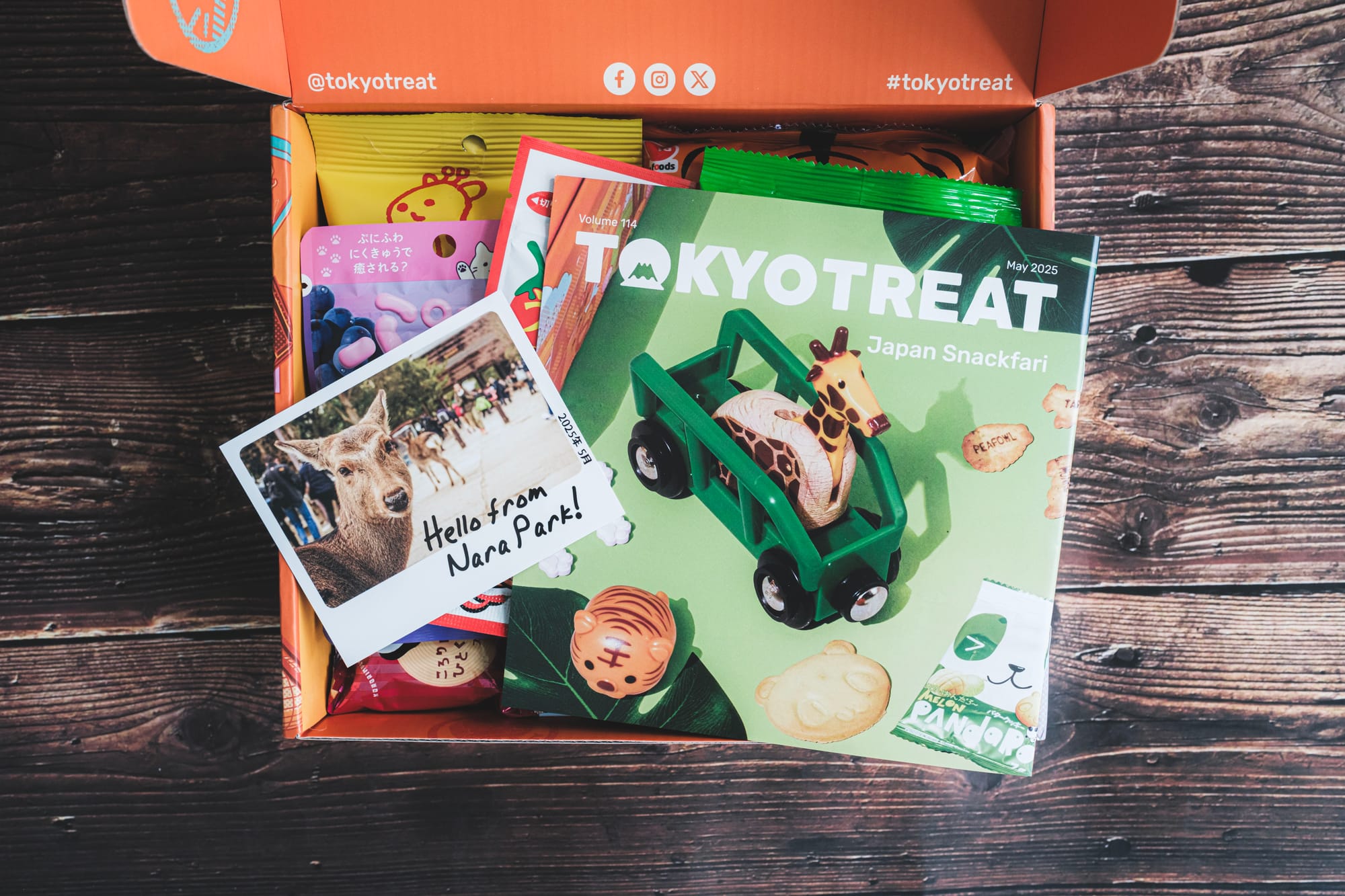 TokyoTreat Subscription Box - Opening the Box