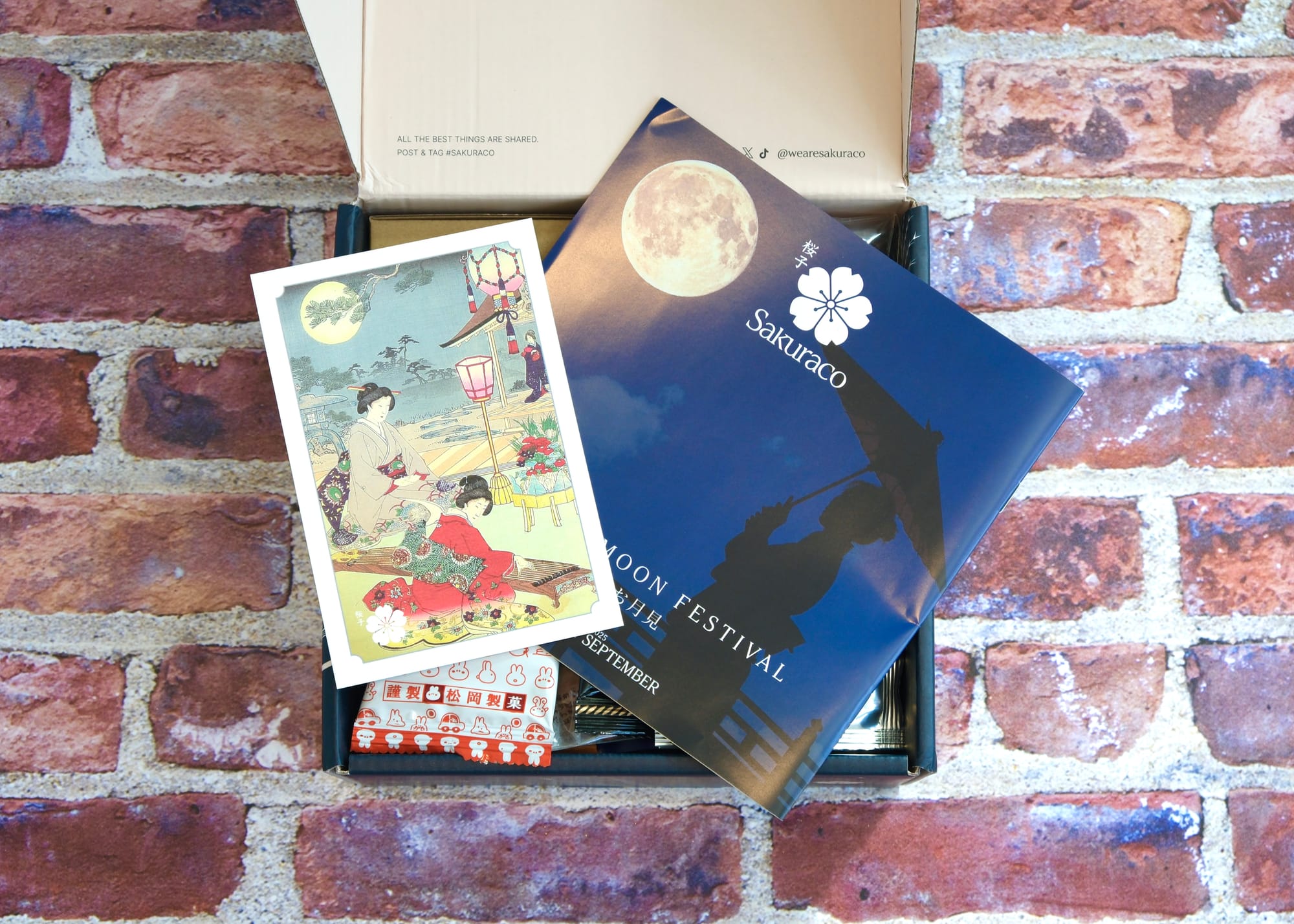 Sakuraco Subscription Box - Opening the Box
