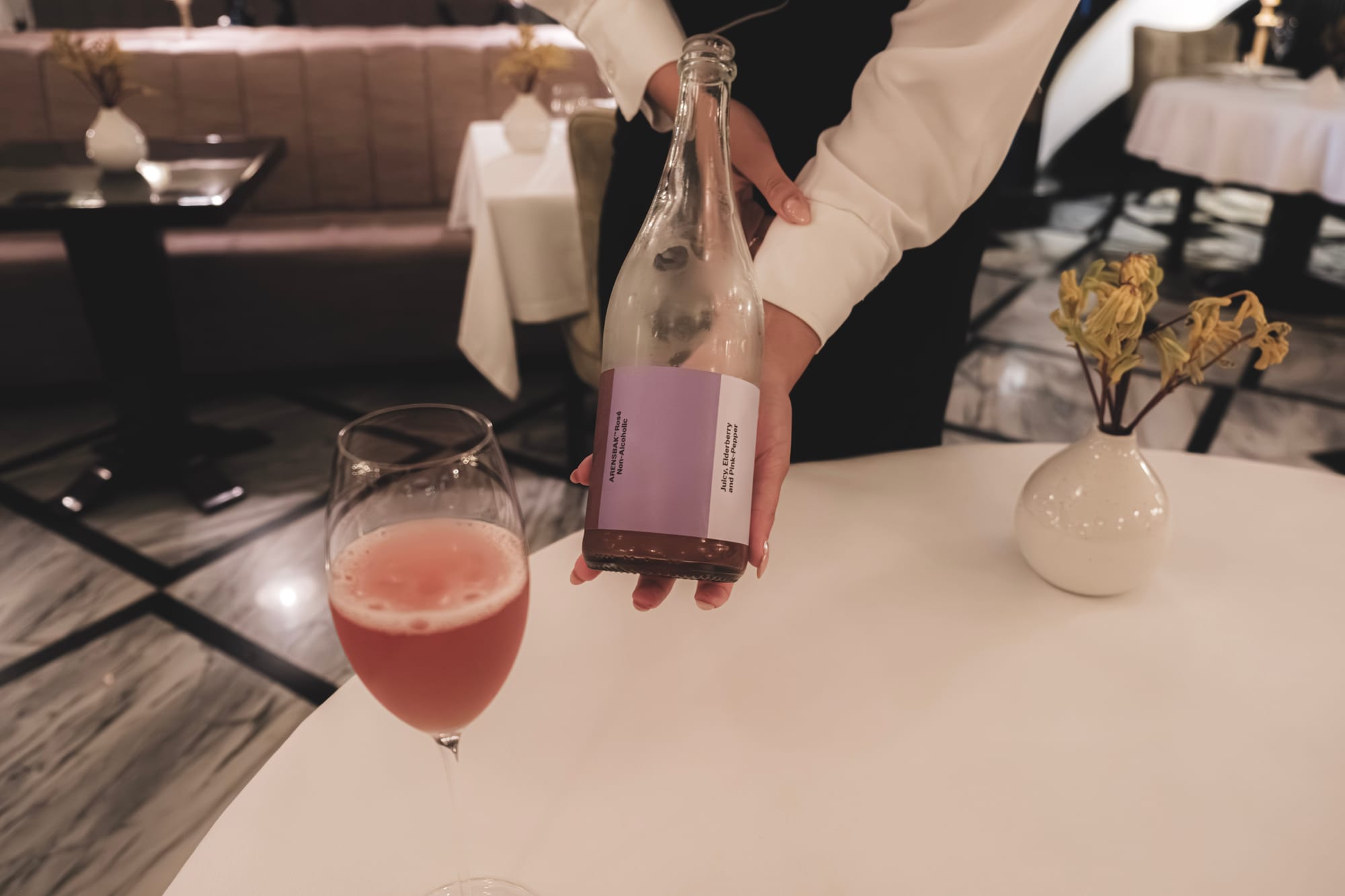Le Monument in Porto: Non-alcoholic rosé