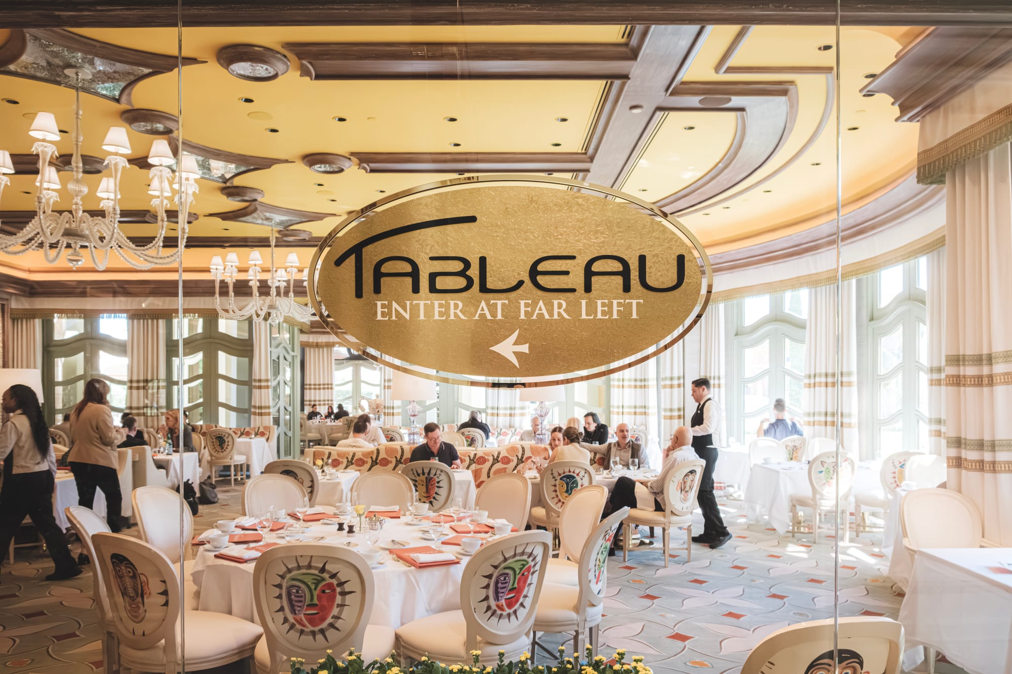 Outside Tableau in The Wynn in Las Vegas