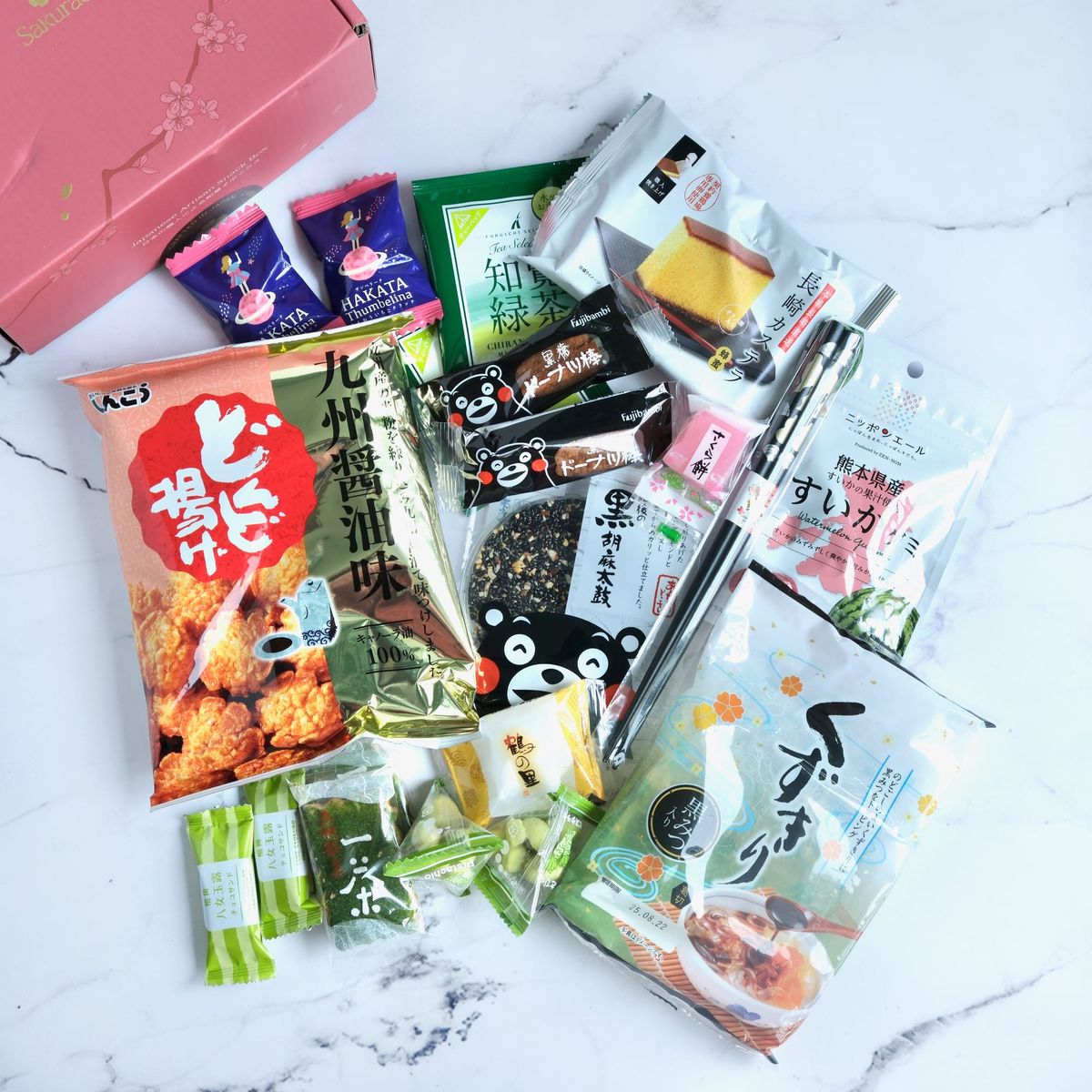 Sakuraco and TokyoTreat [OVERVIEW] – Japanese Snack Boxes for June