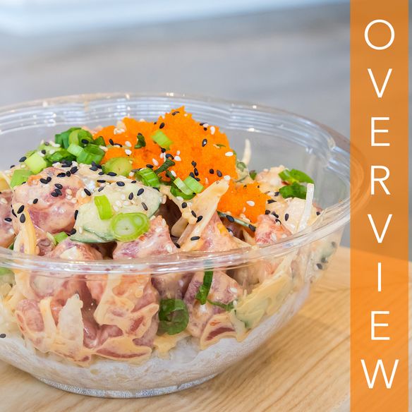 Pokéworks - Secret Kale Noodle Poke in Vancouver [OVERVIEW]