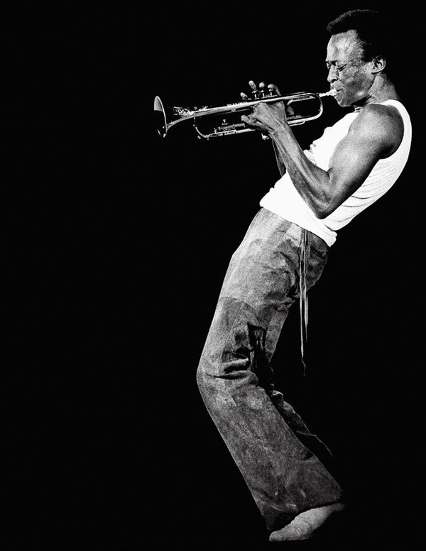 Miles Davis: Jazz legend whose innovation forever changed global music.