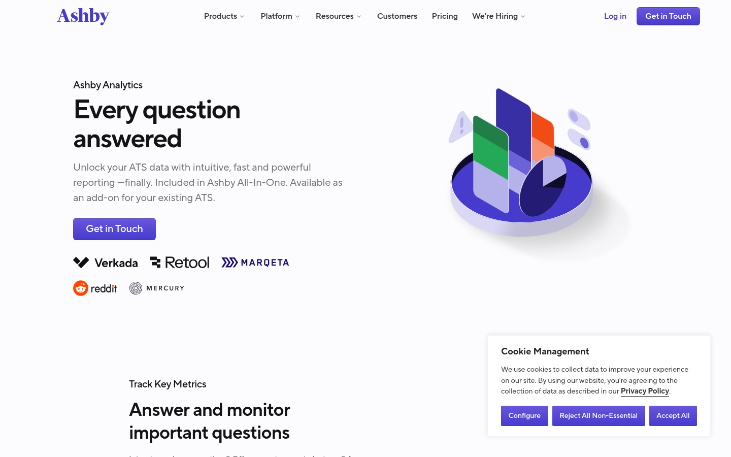 Ashby native recruiting analytics dashboard