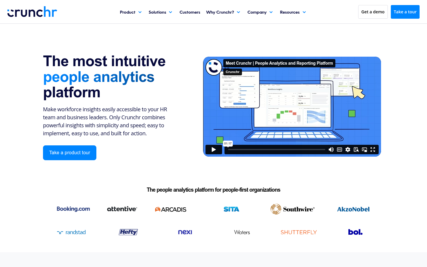 Crunchr people analytics and HR reporting software